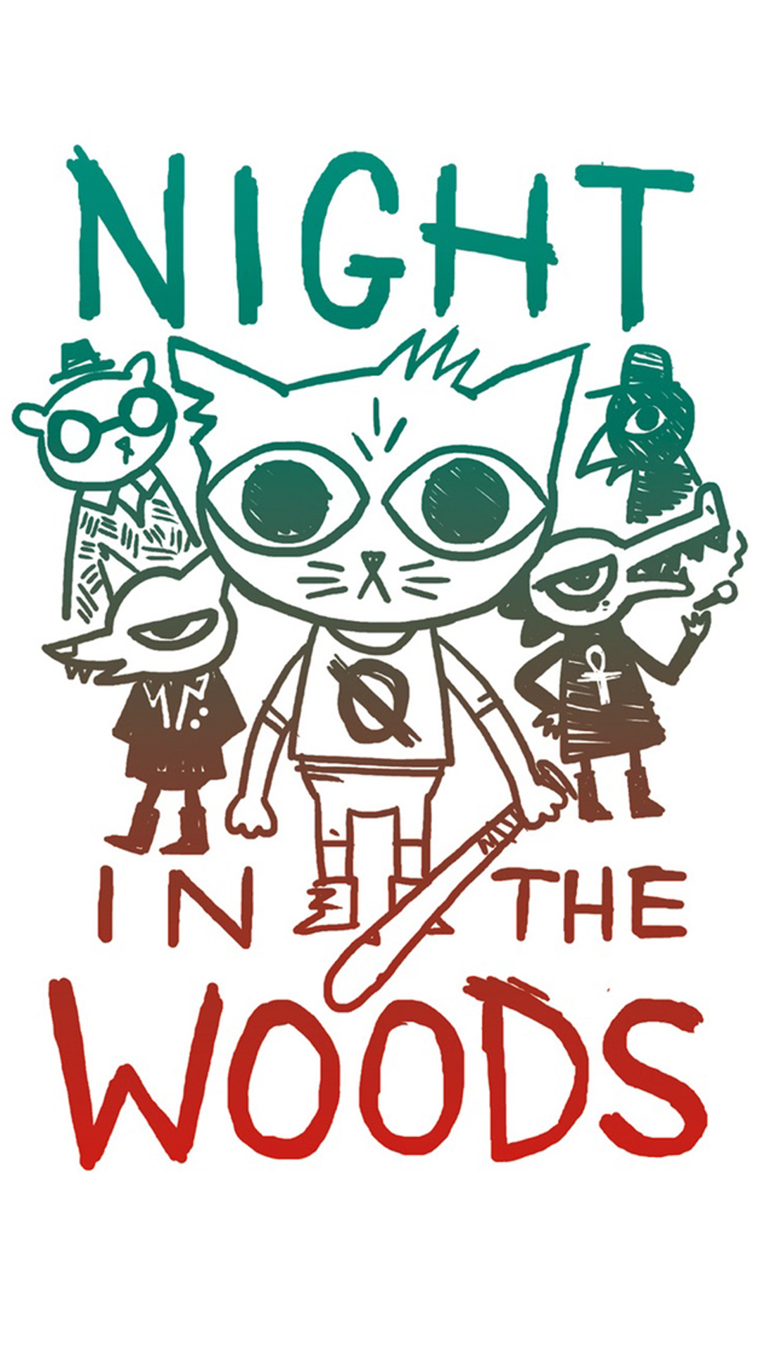 Night In The Woods Iphone Wallpapers