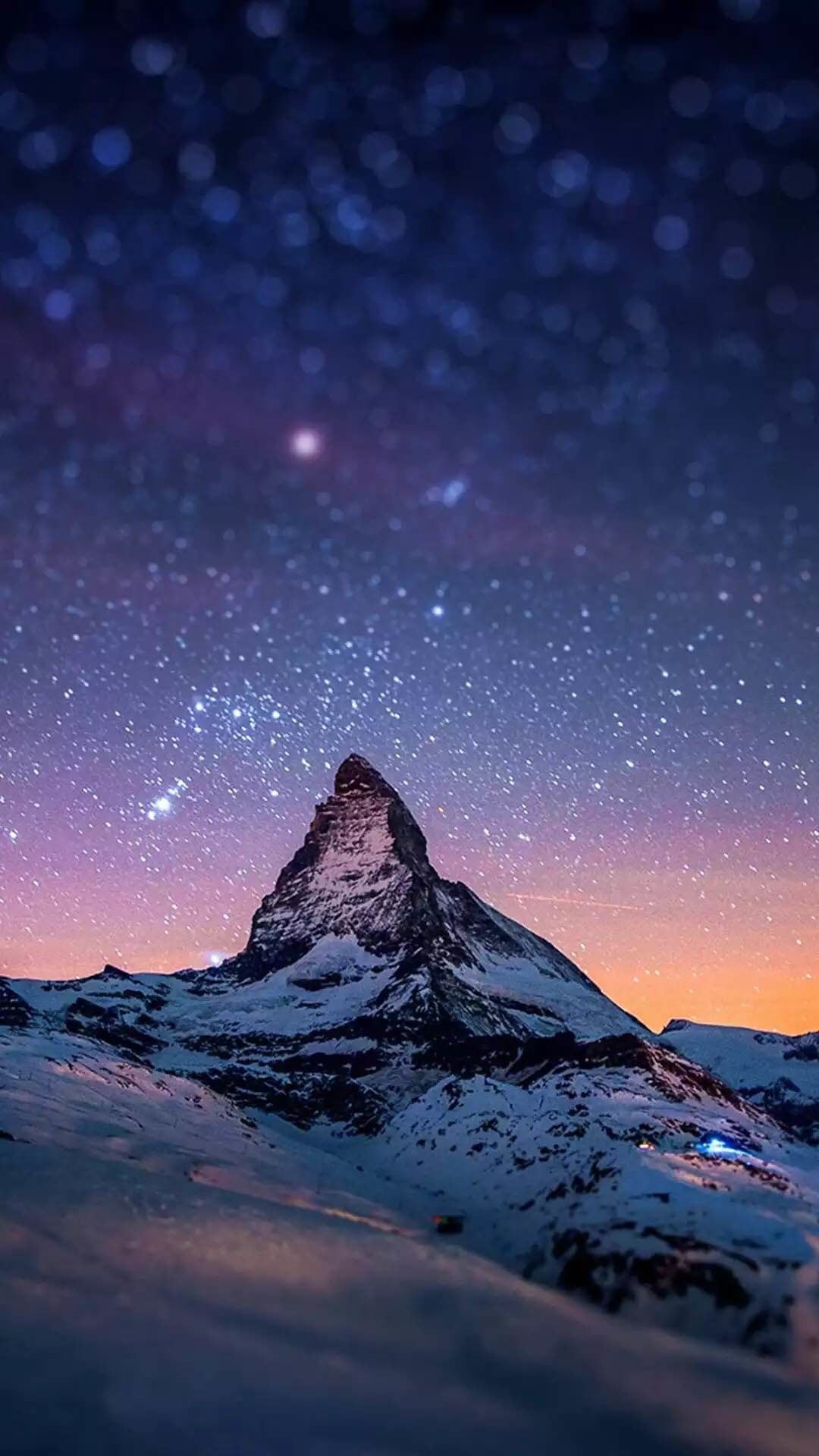 Night Mountain Iphone Wallpapers