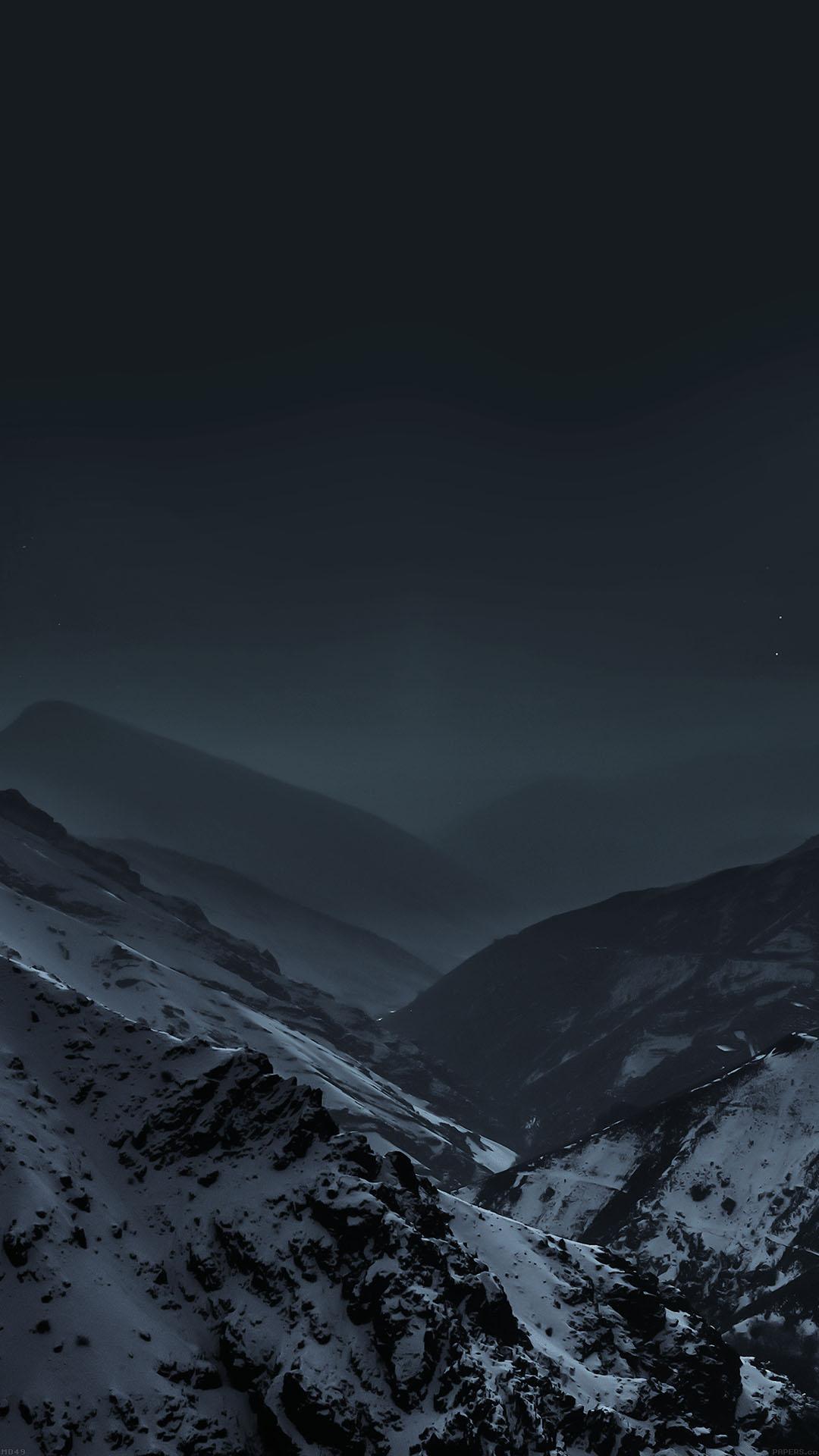 Night Mountain Iphone Wallpapers