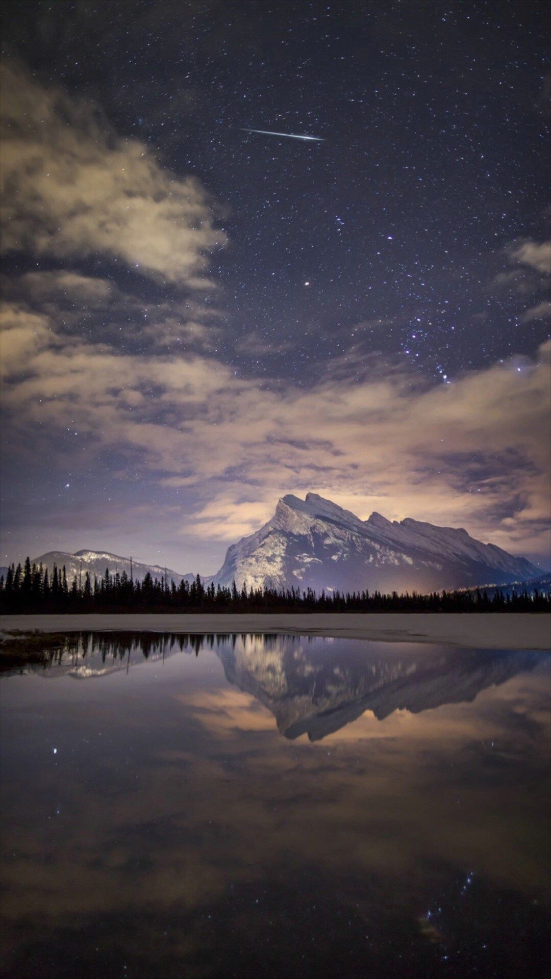 Night Mountain Iphone Wallpapers
