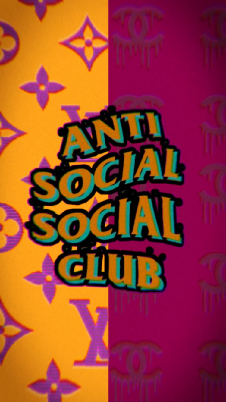 Orange Anti Social Social Club Wallpapers