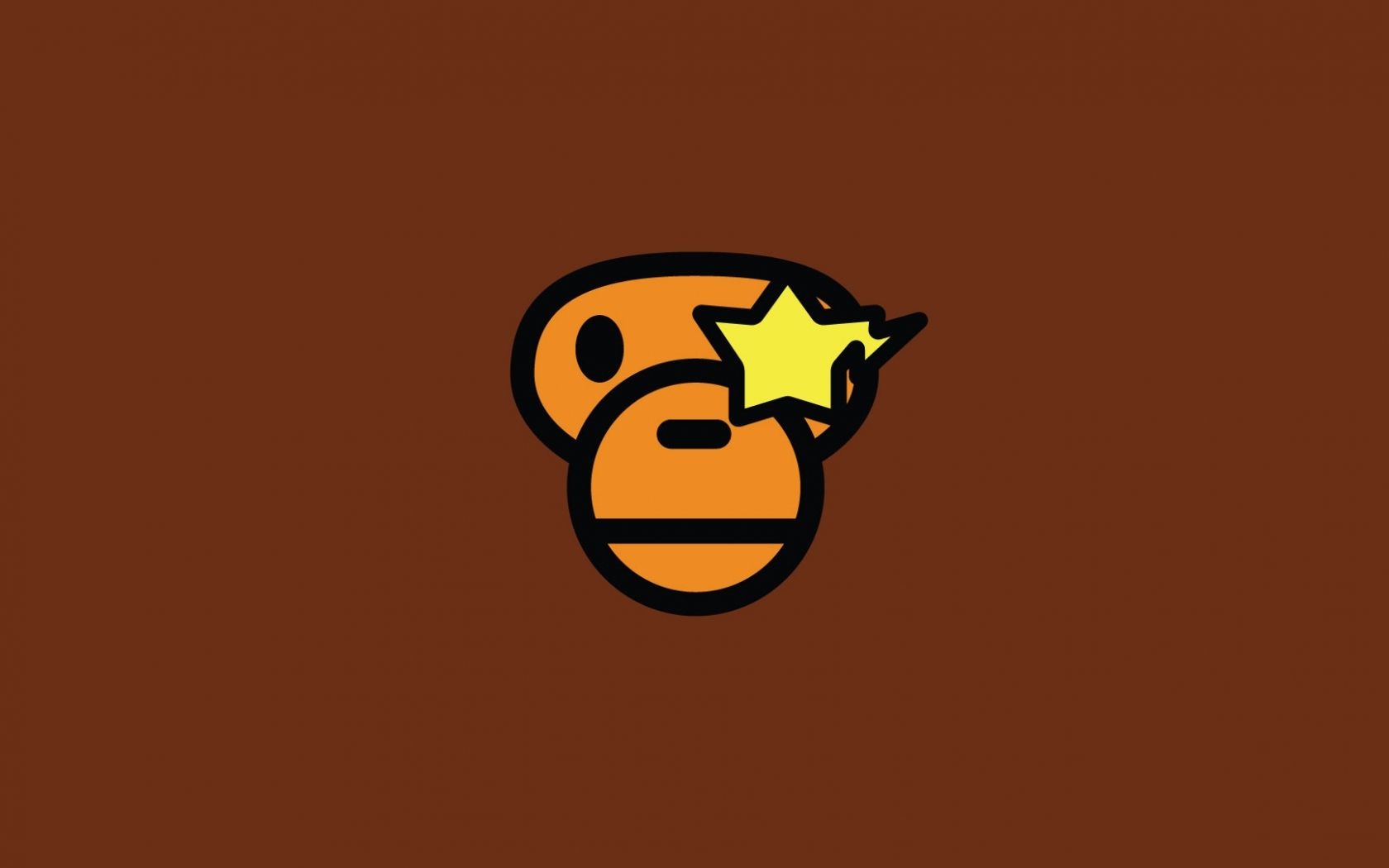 Orange Bape Wallpapers