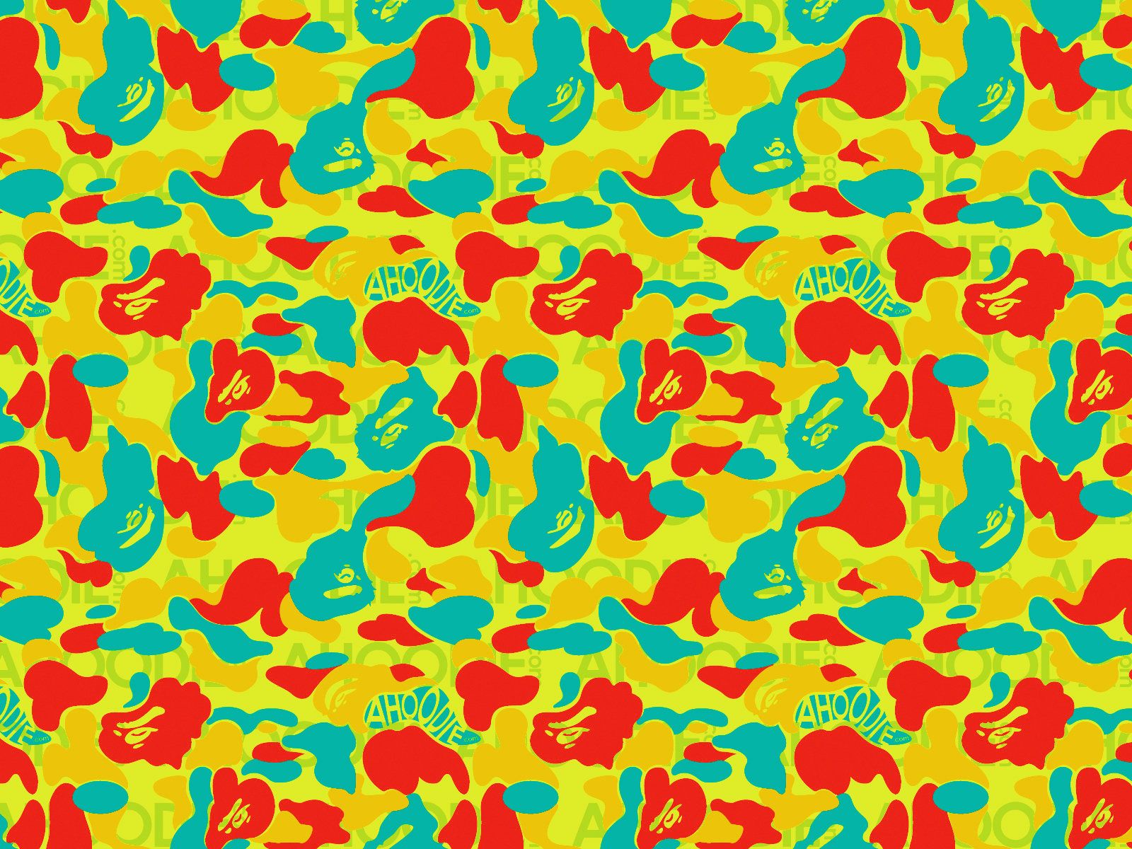 Orange Bape Wallpapers