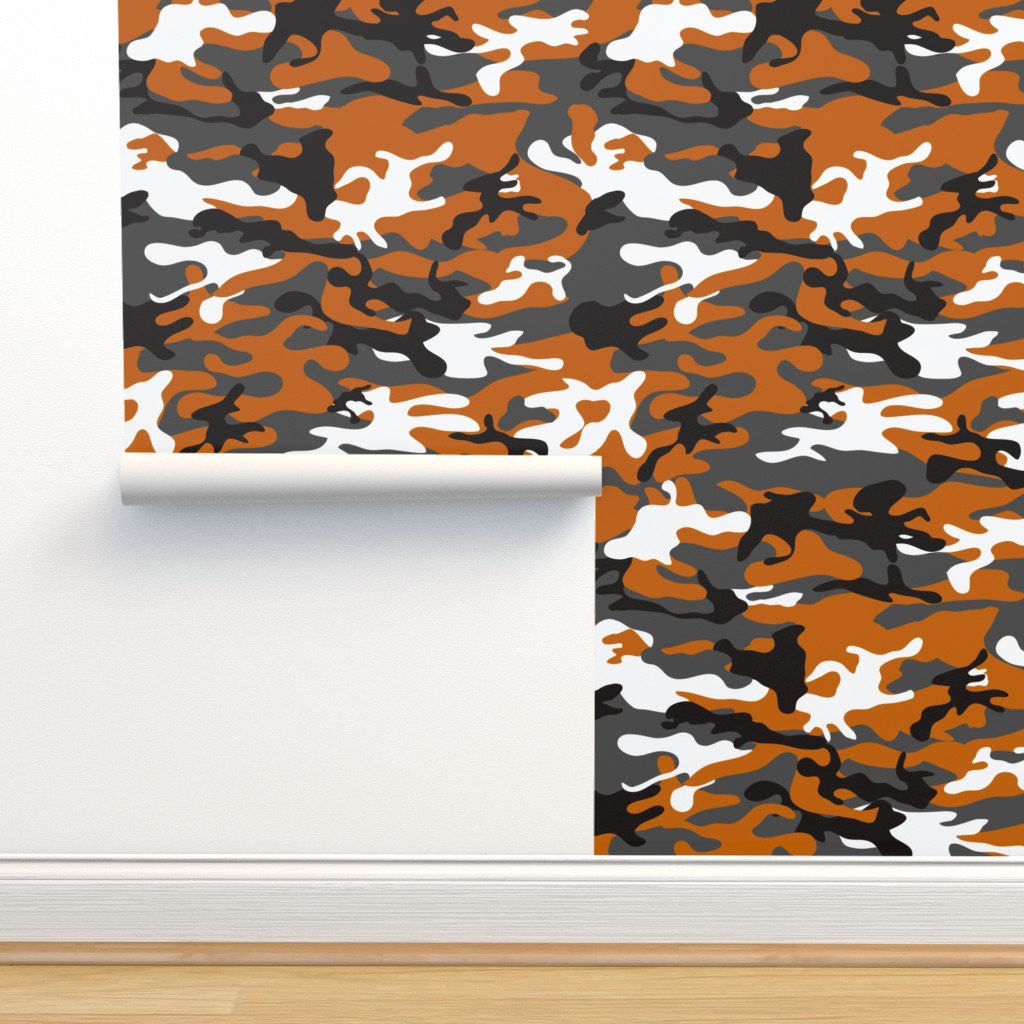 Orange Camo Wallpapers