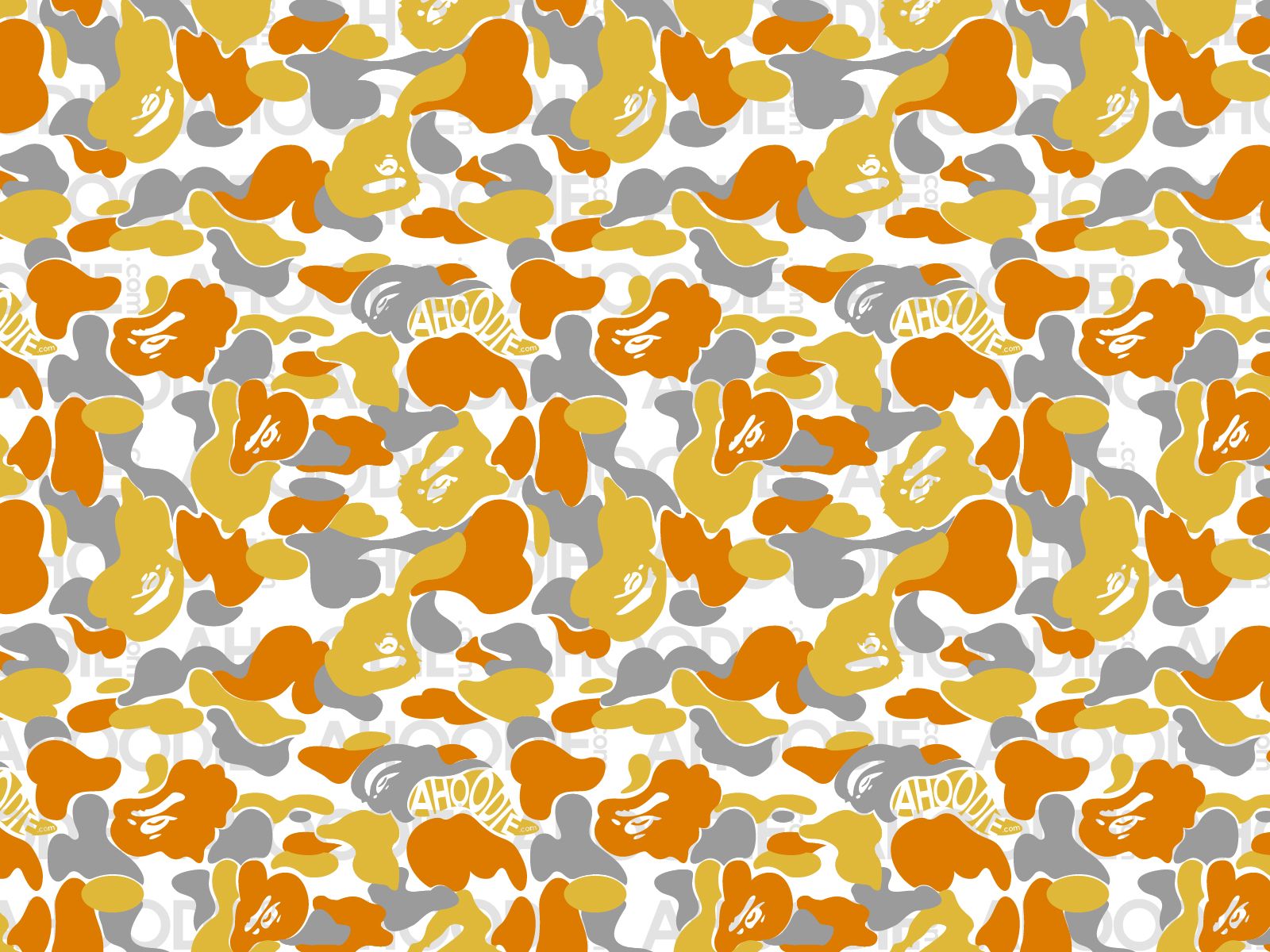 Orange Camo Wallpapers