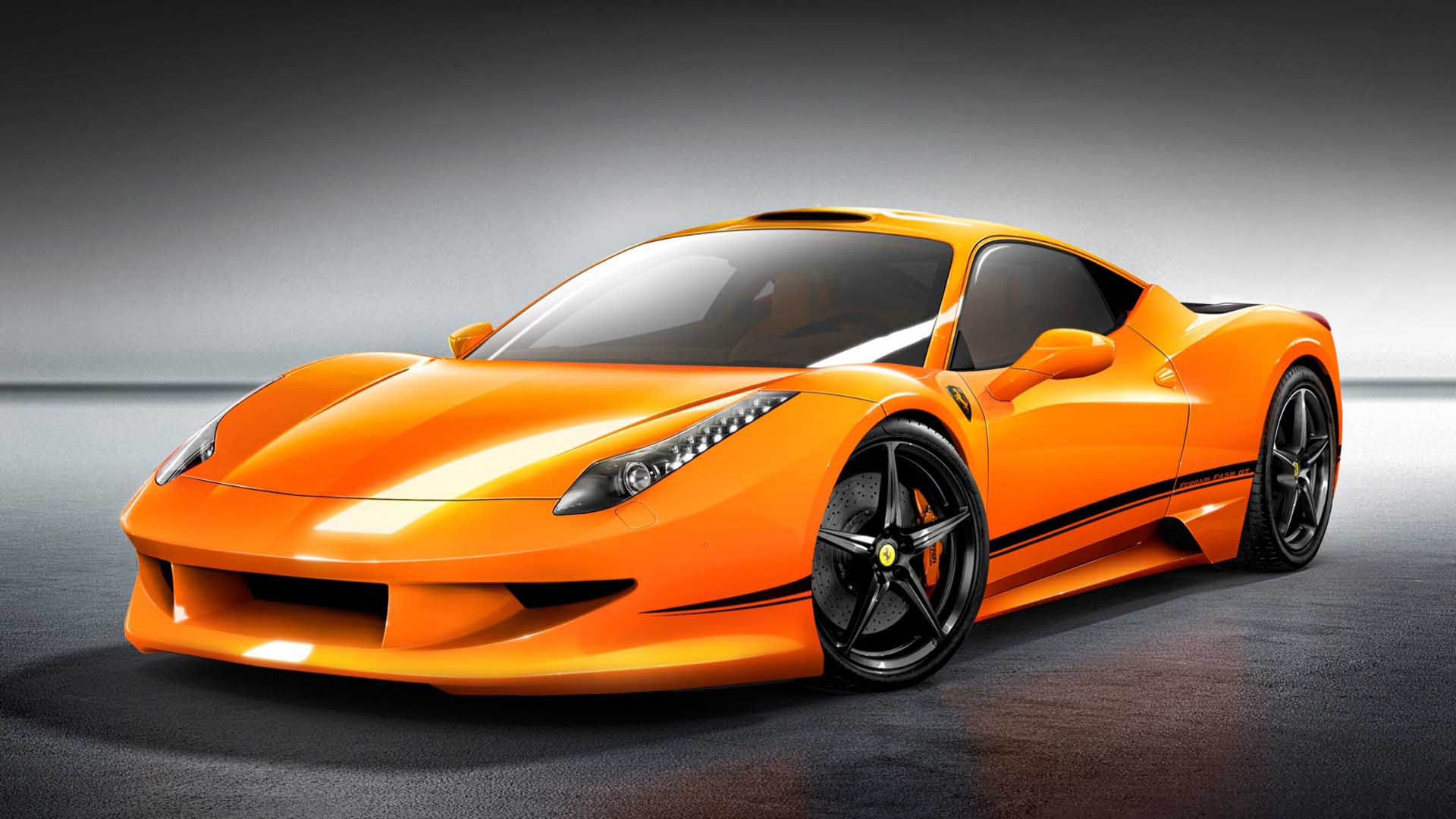 Orange Cars Wallpapers