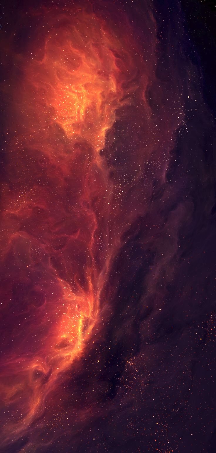 Orange Galaxy Wallpapers