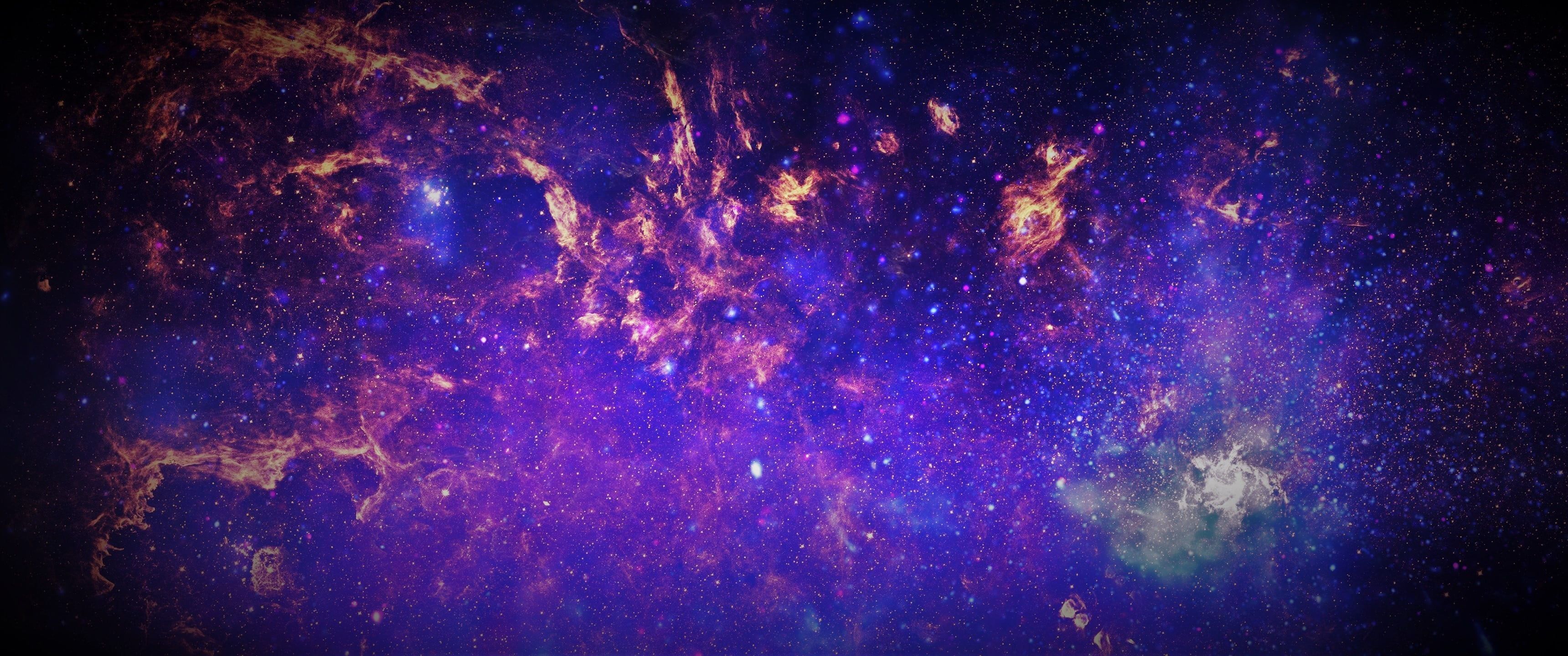 Orange Galaxy Wallpapers