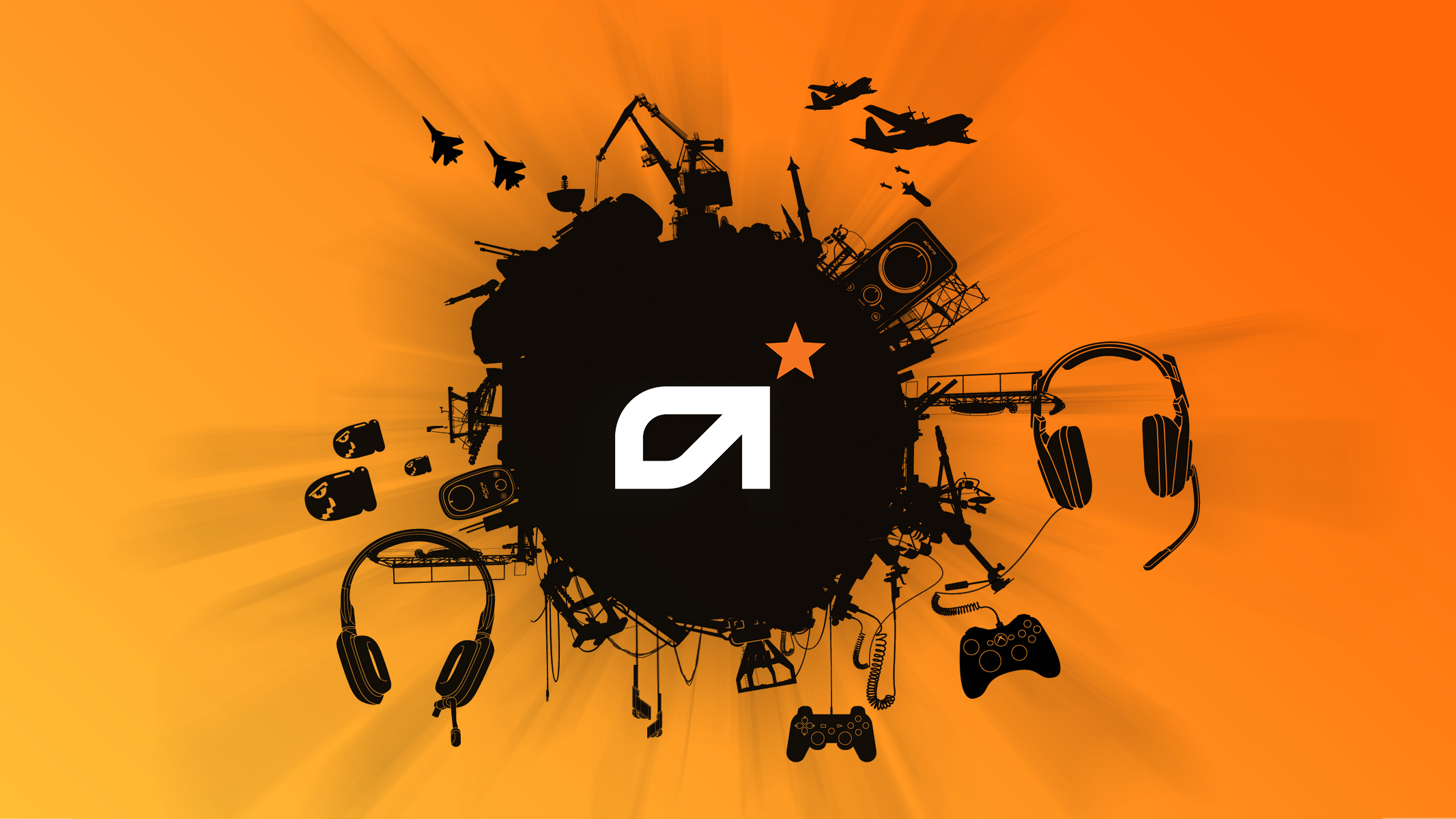 Orange Gaming Wallpapers