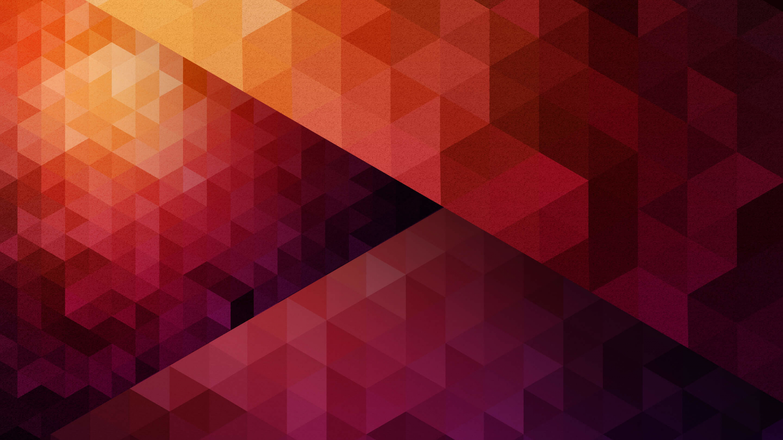 Orange Geometric Wallpapers