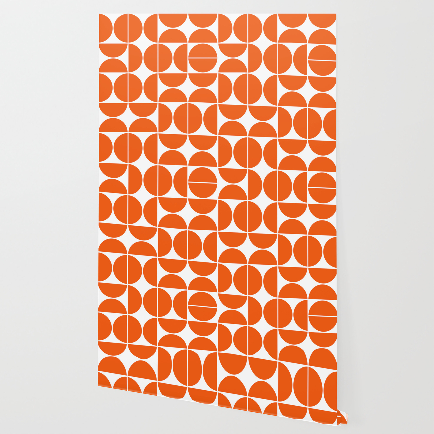 Orange Geometric Wallpapers