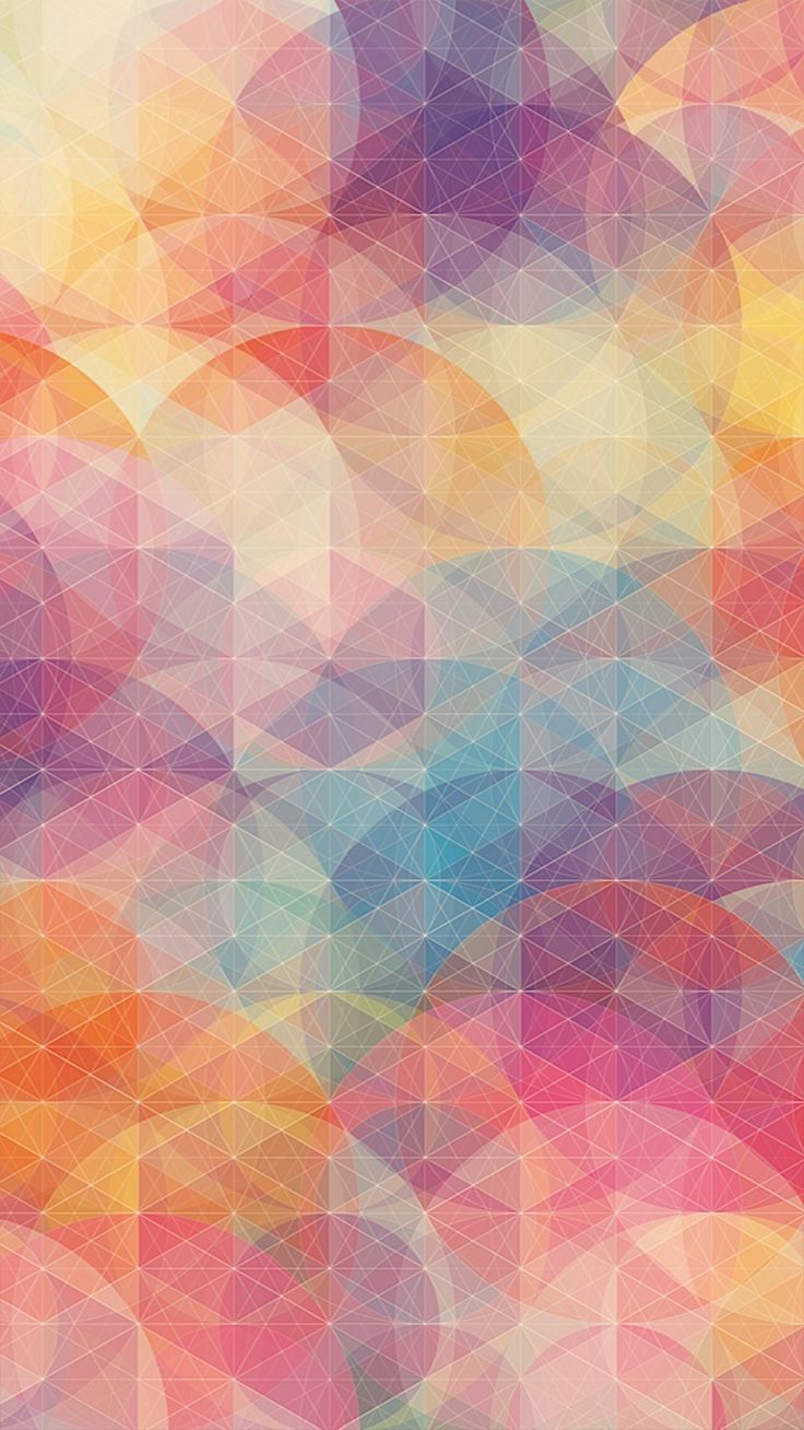 Orange Geometric Wallpapers