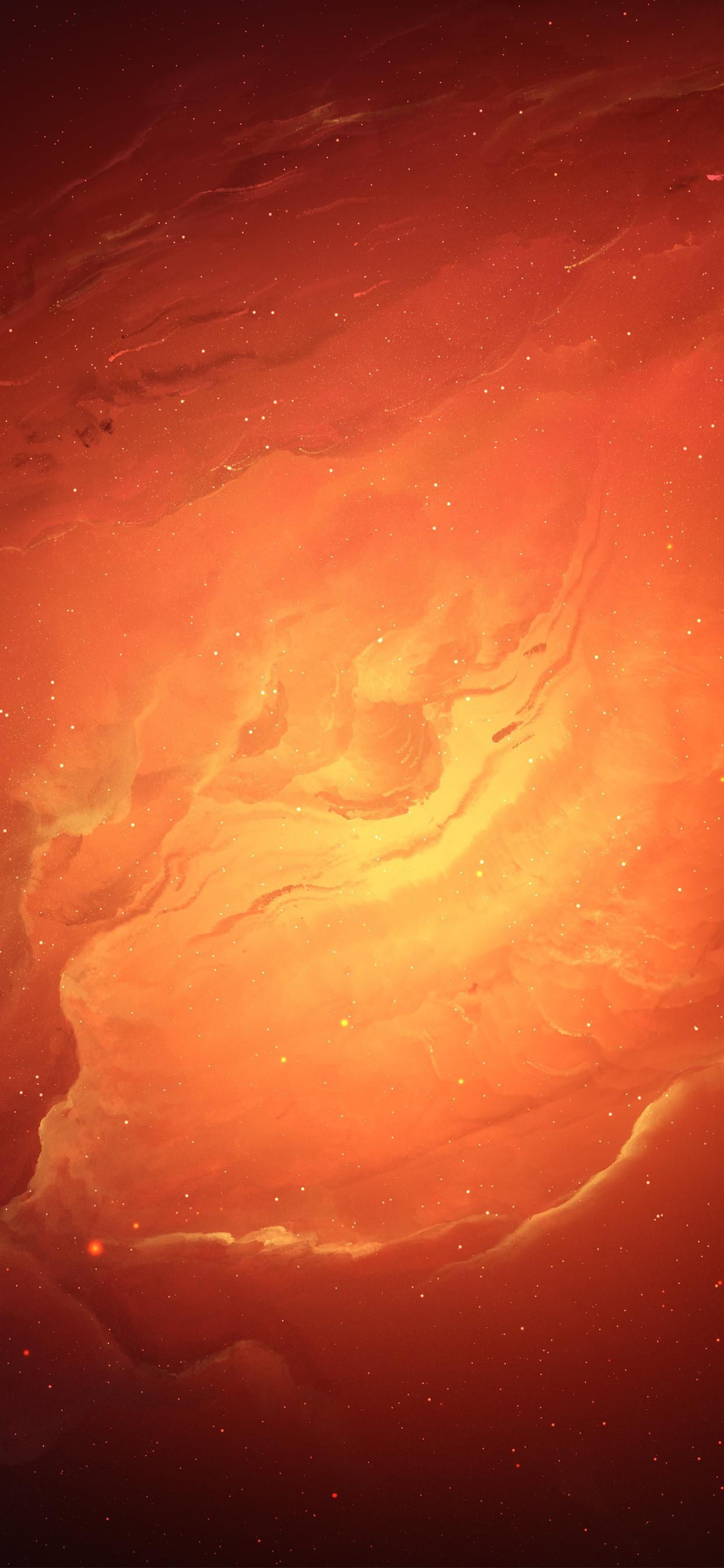 Orange Nebula Wallpapers