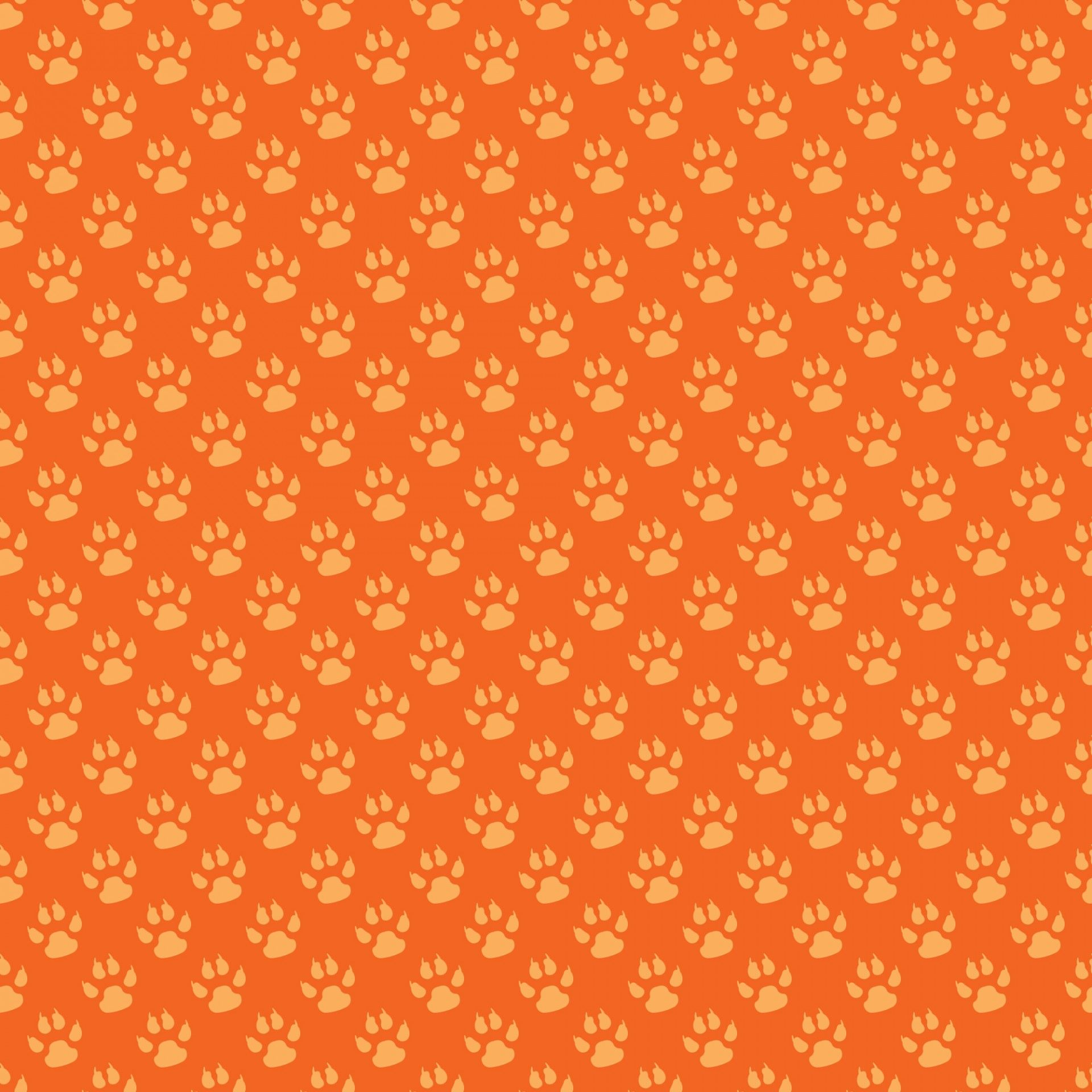 Orange Print Wallpapers