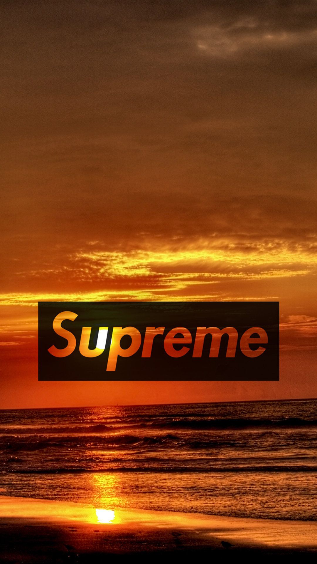 Orange Supreme Wallpapers