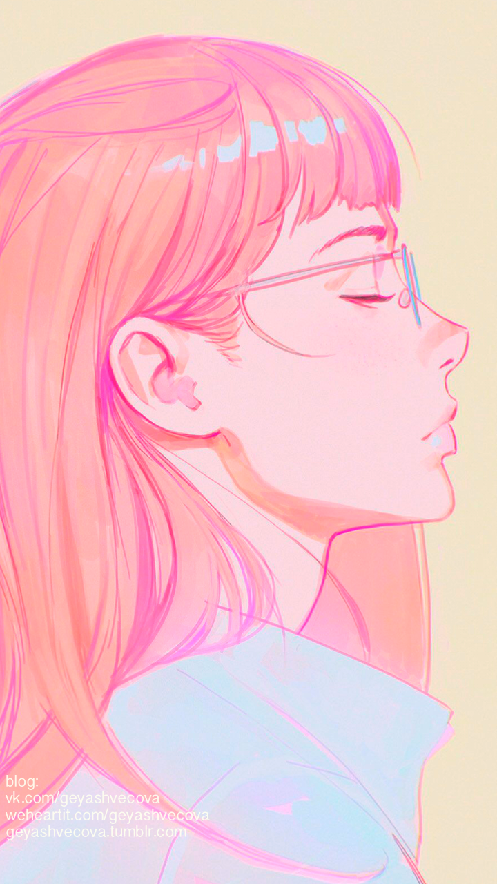 Pastel Aesthetic Girl Wallpapers