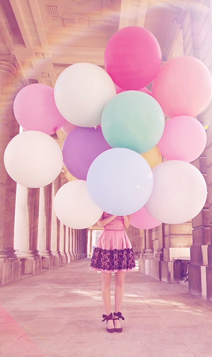 Pastel Balloons Wallpapers