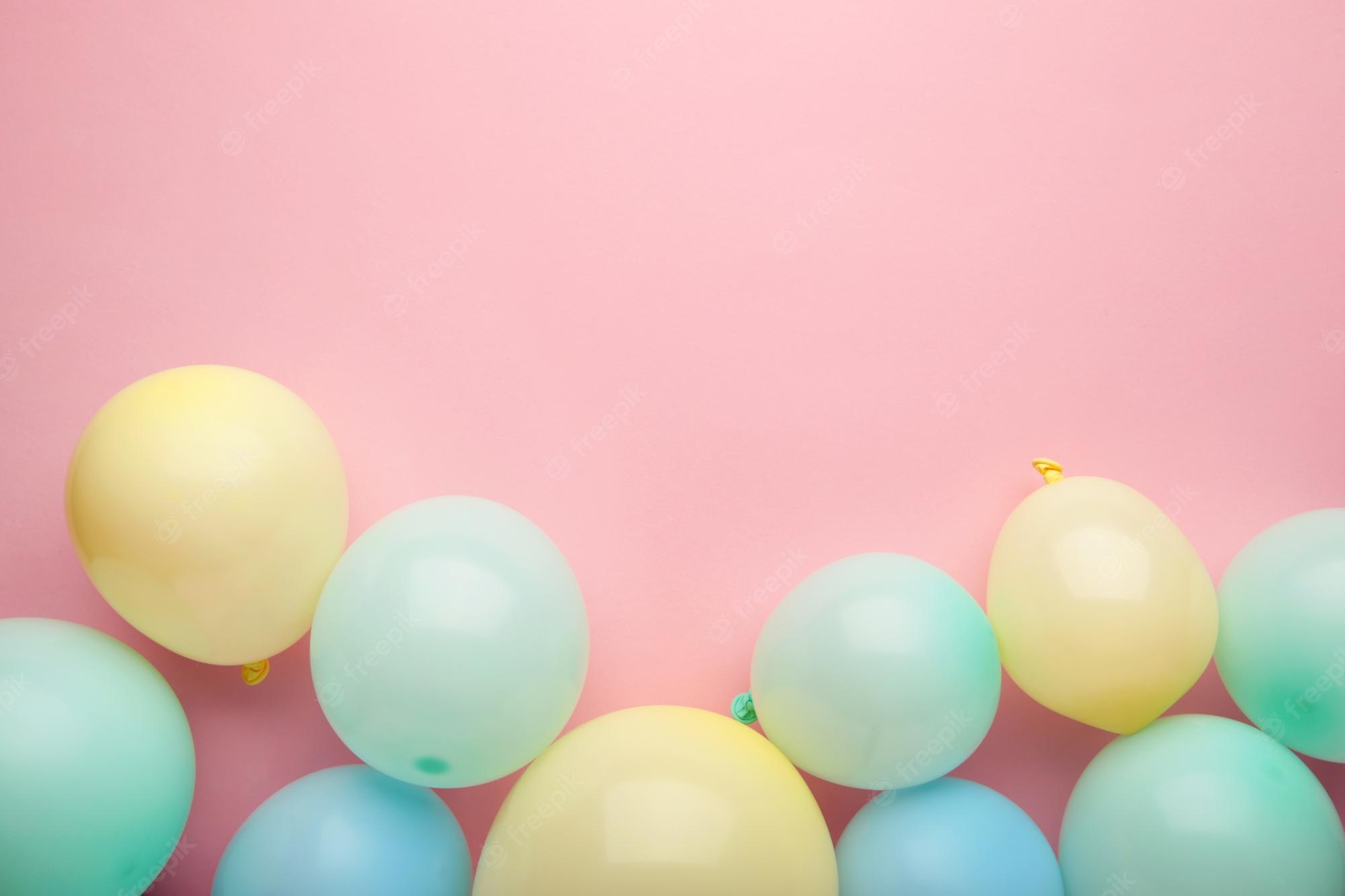 Pastel Balloons Wallpapers