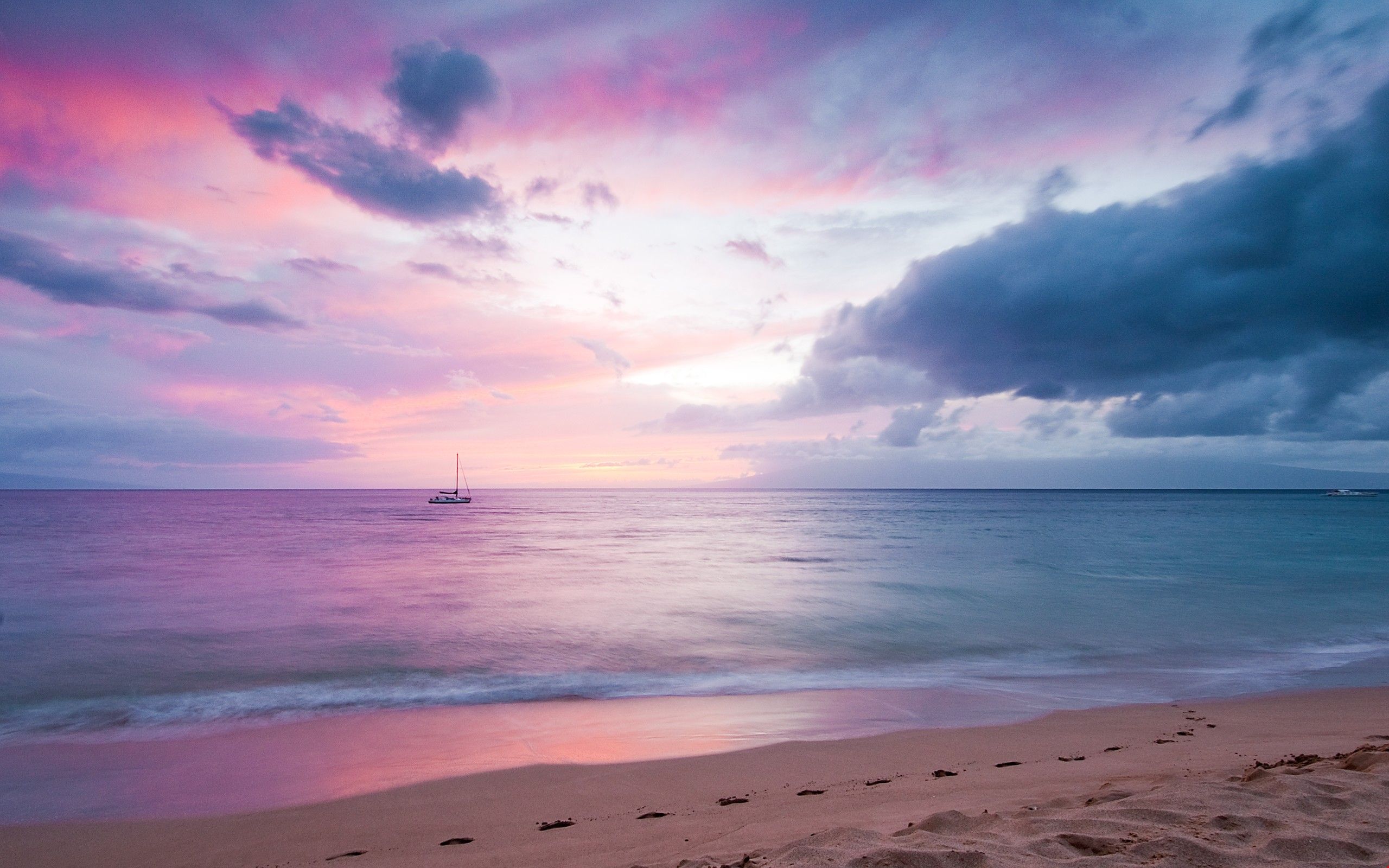 Pastel Beach Desktop Wallpapers