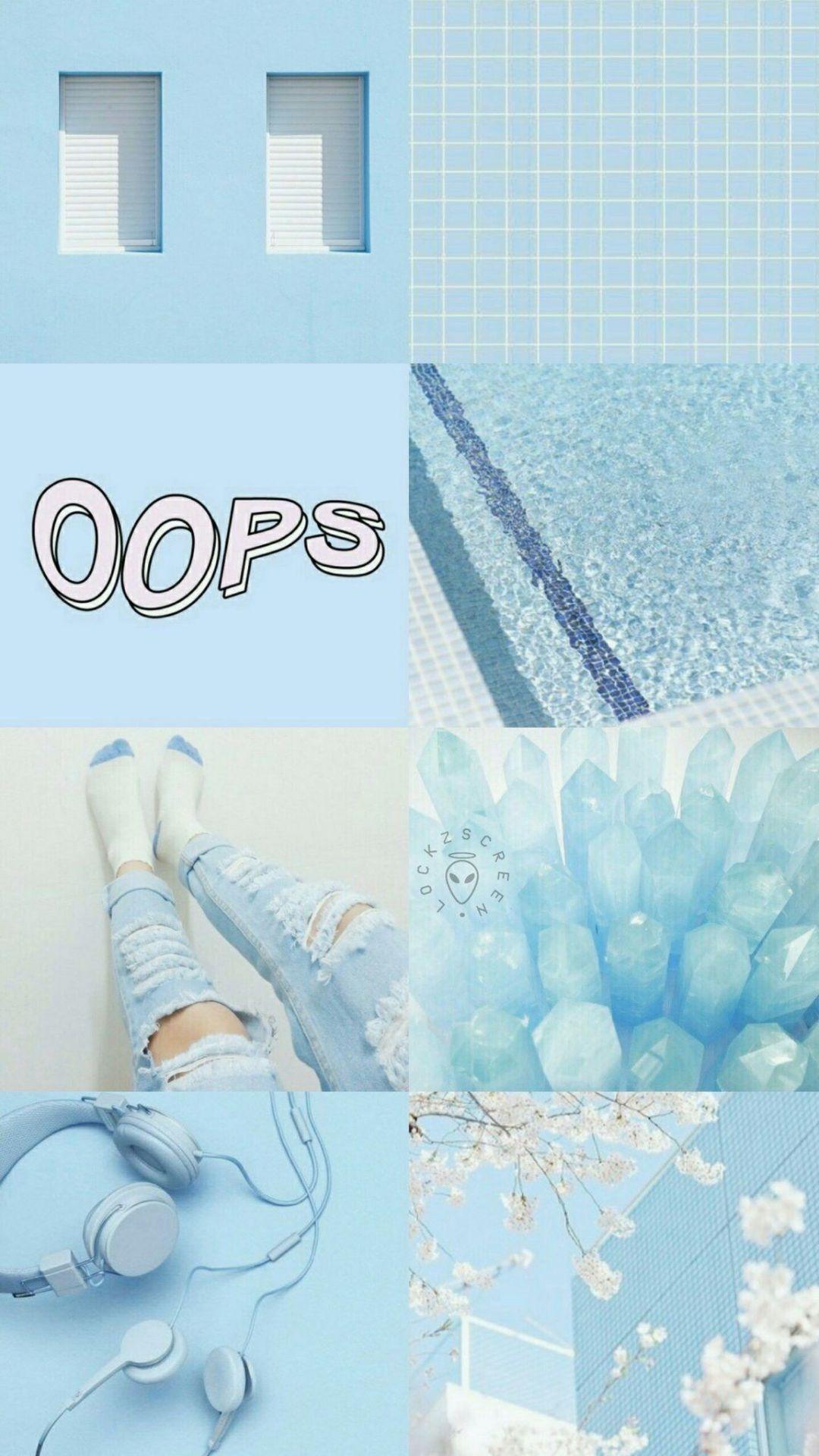 Pastel Blue Aesthetic Tumblr Wallpapers