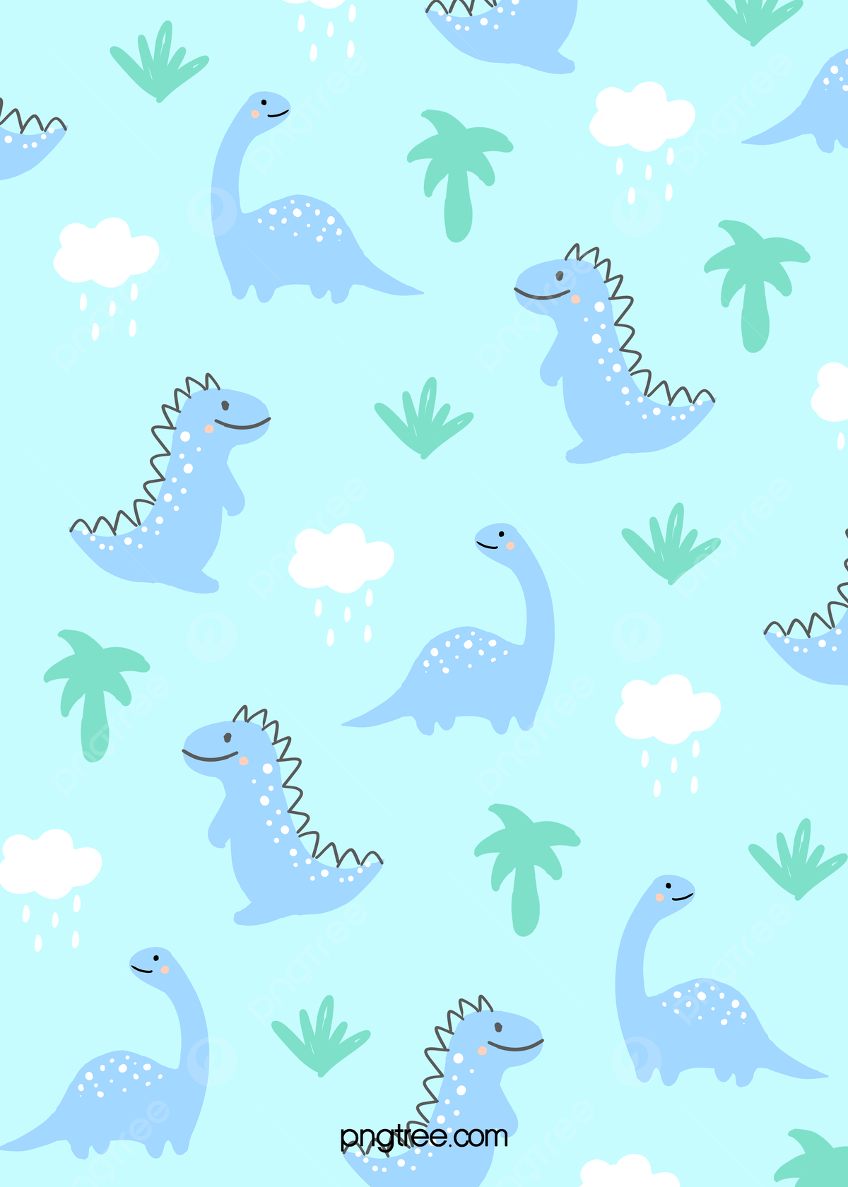 Pastel Dinosaur Wallpapers