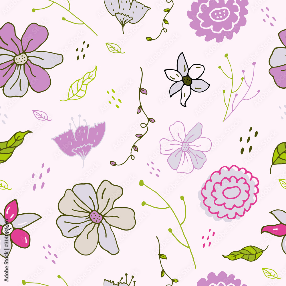 Pastel Floral Wallpapers