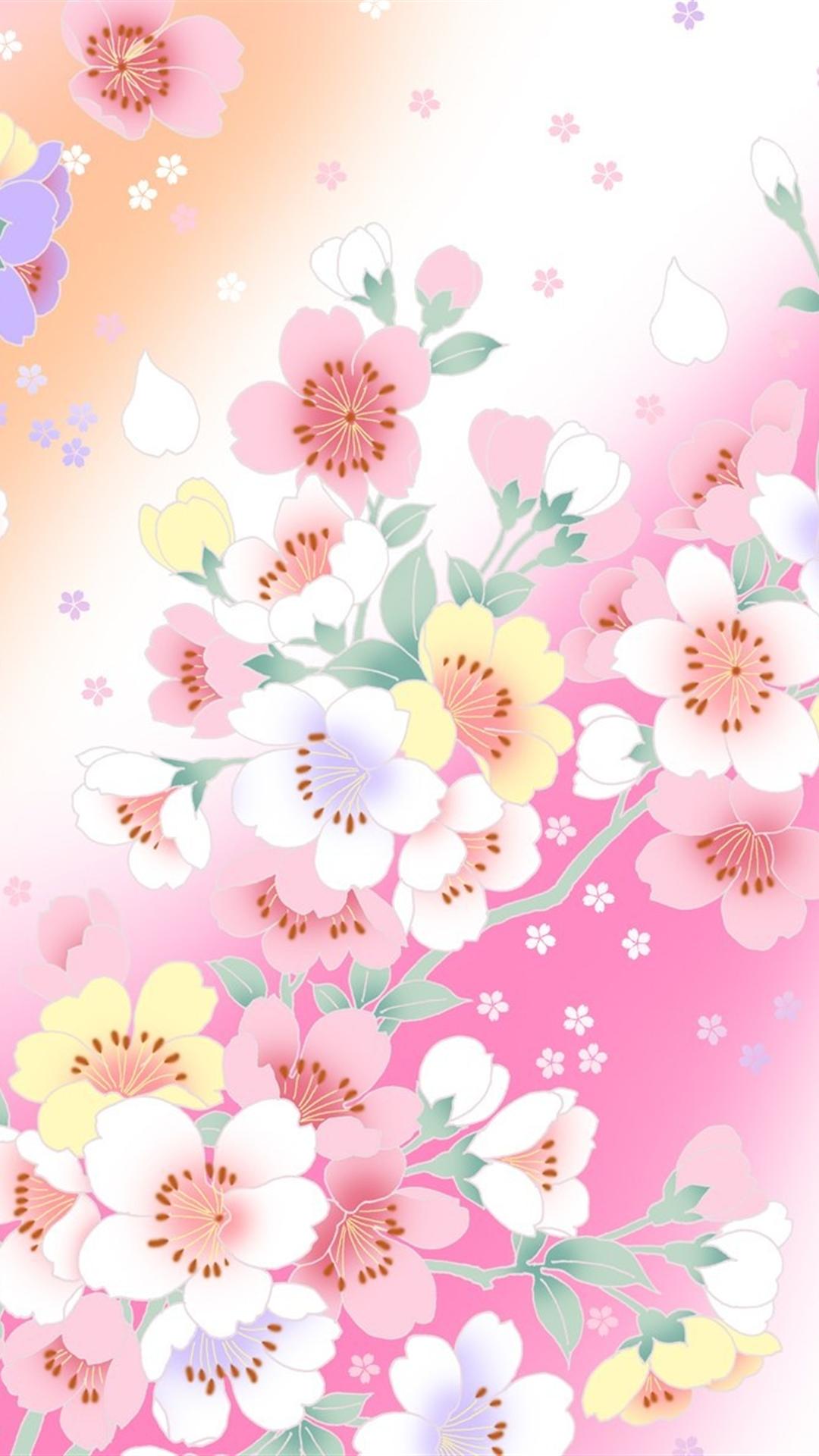 Pastel Floral Iphone Wallpapers