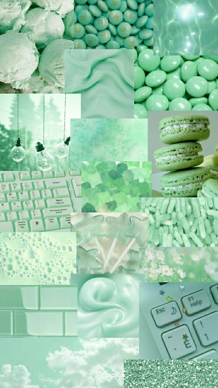 Pastel Green Aesthetic Wallpapers