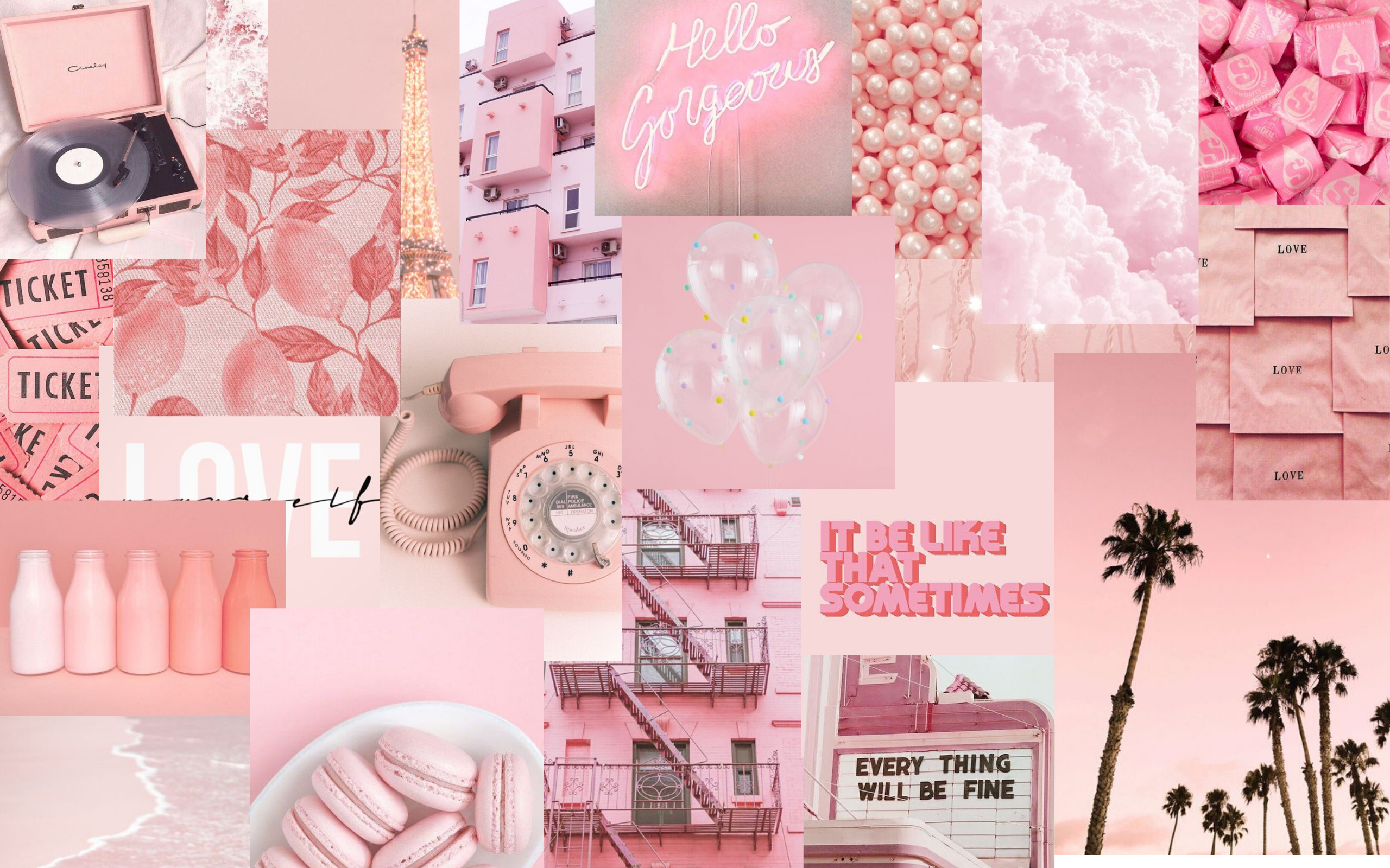 Pastel Pink Aesthetic Pc Wallpapers