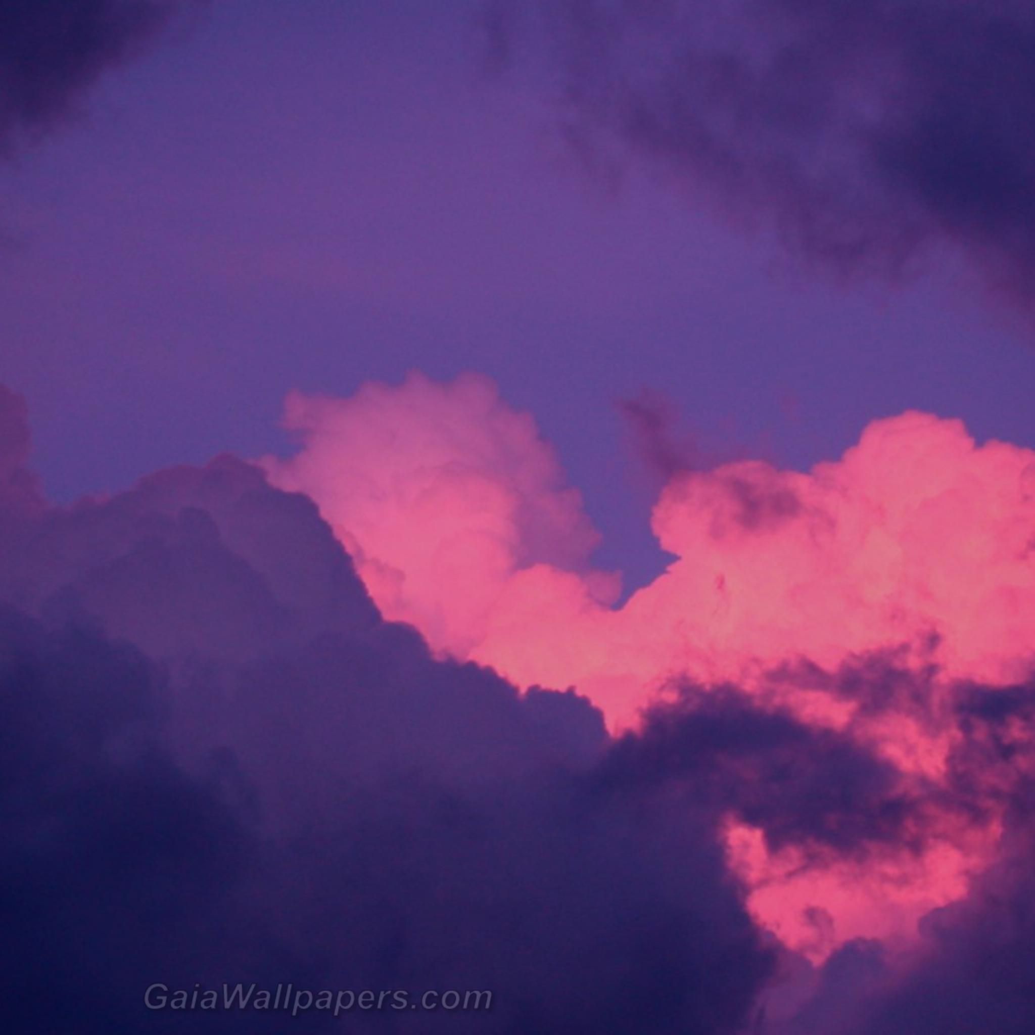 Pastel Purple Clouds Wallpapers