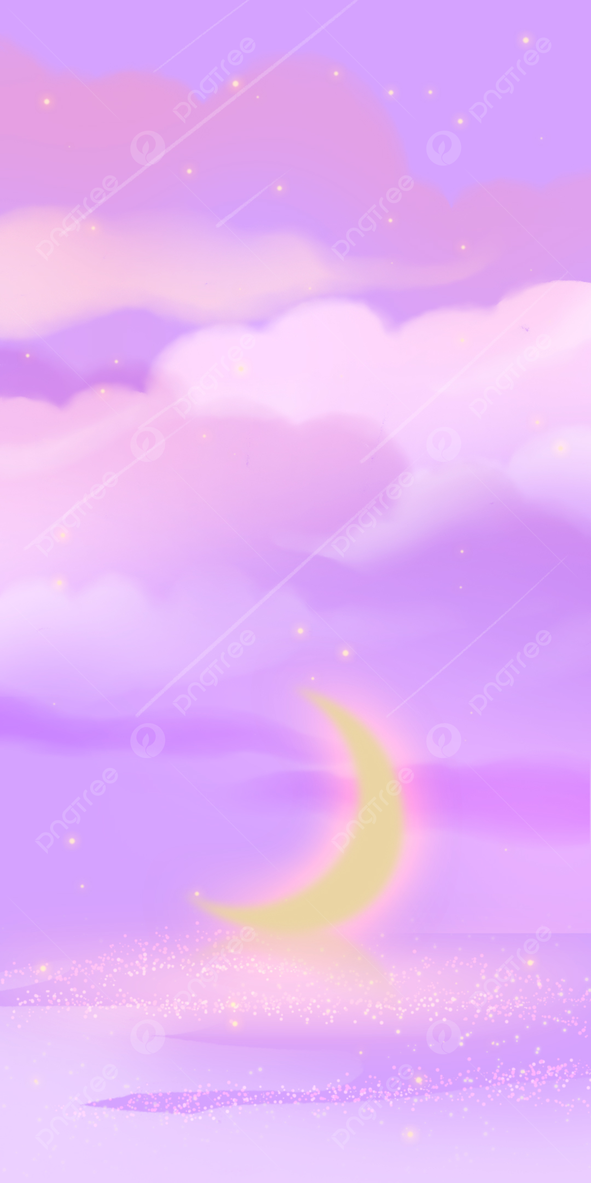 Pastel Purple Clouds Wallpapers