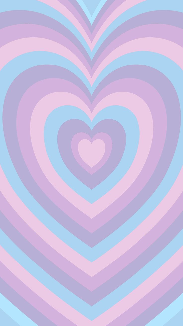 Pastel Rainbow Heart Wallpapers