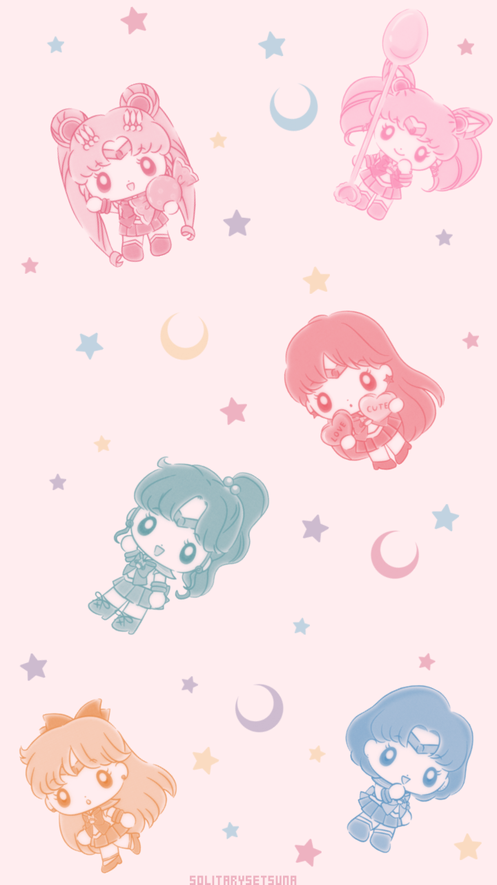 Pastel Sailor Moon Wallpapers