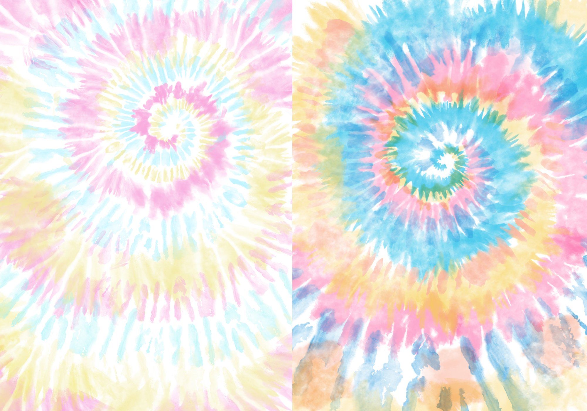 Pastel Tie Dye Wallpapers