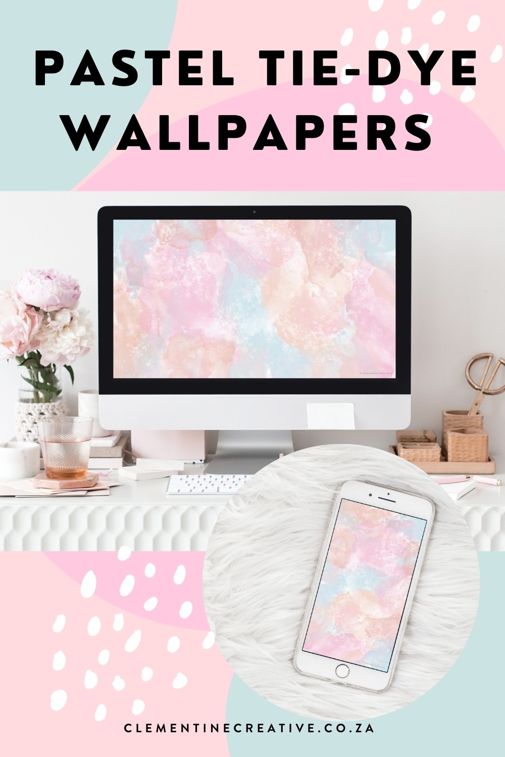 Pastel Tie Dye Wallpapers