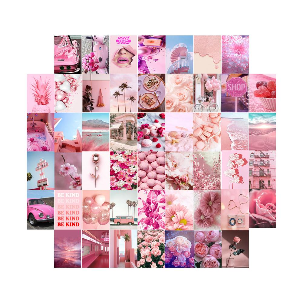 Pink Aesthetic Collage Wallpapers