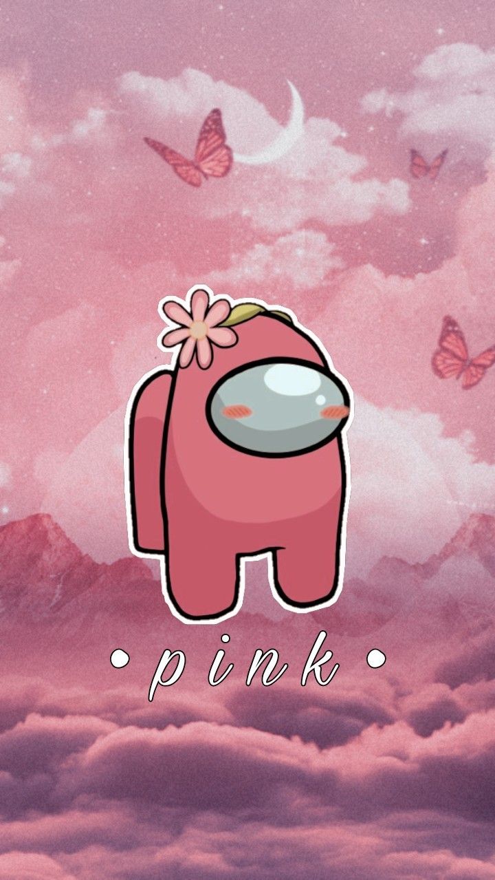 Pink Among Us Wallpapers