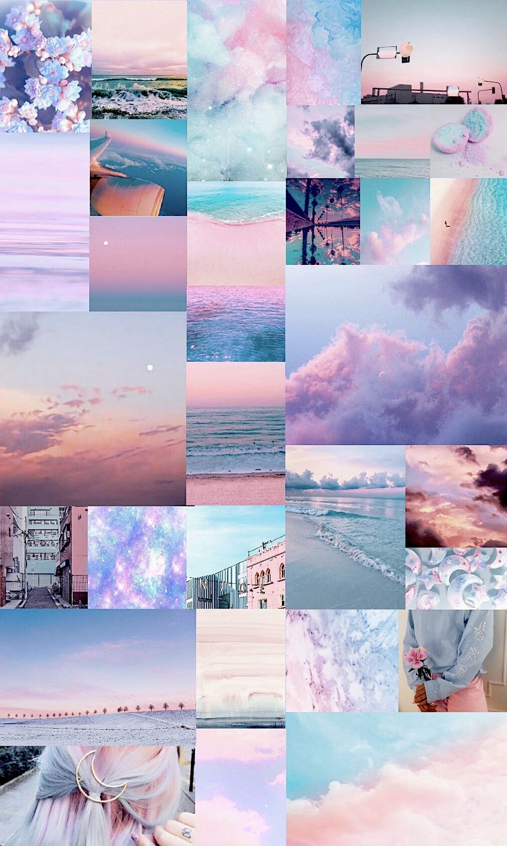 Pink And Blue Pastel Wallpapers