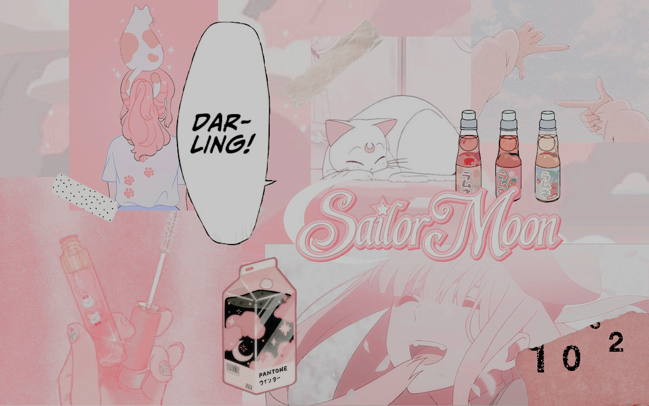 Pink Anime Aesthetic Wallpapers