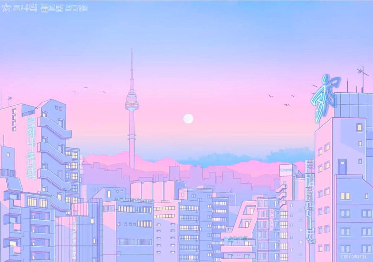 Pink Anime Aesthetic Wallpapers