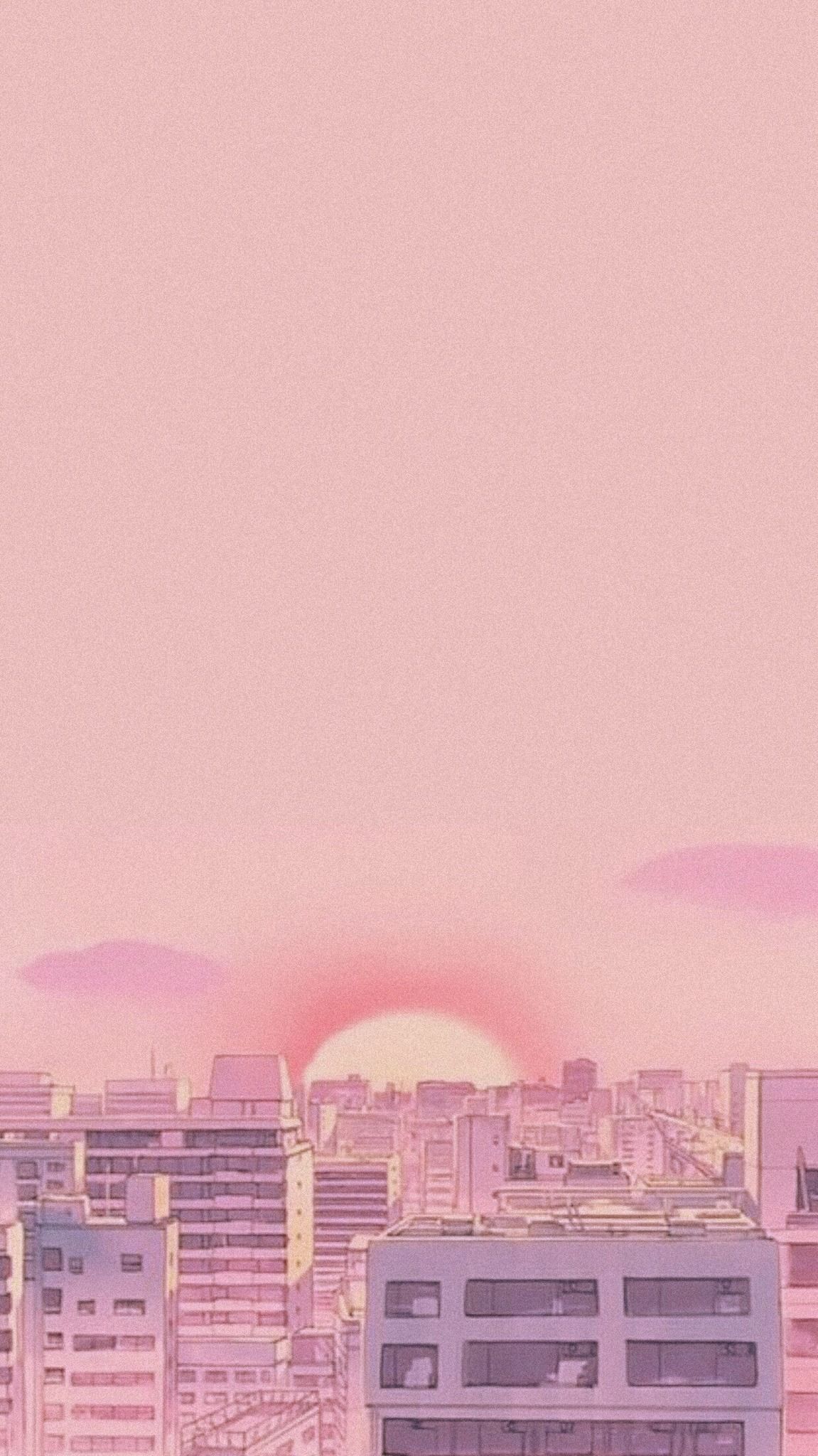 Pink Anime Aesthetic Wallpapers