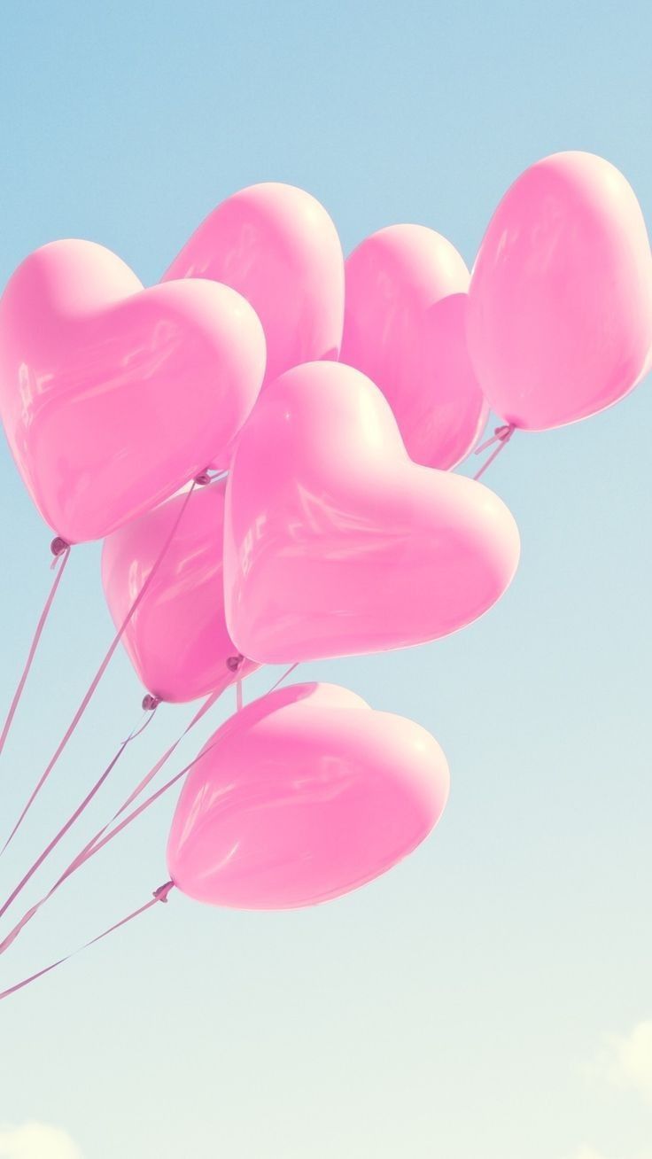 Pink Balloons Wallpapers