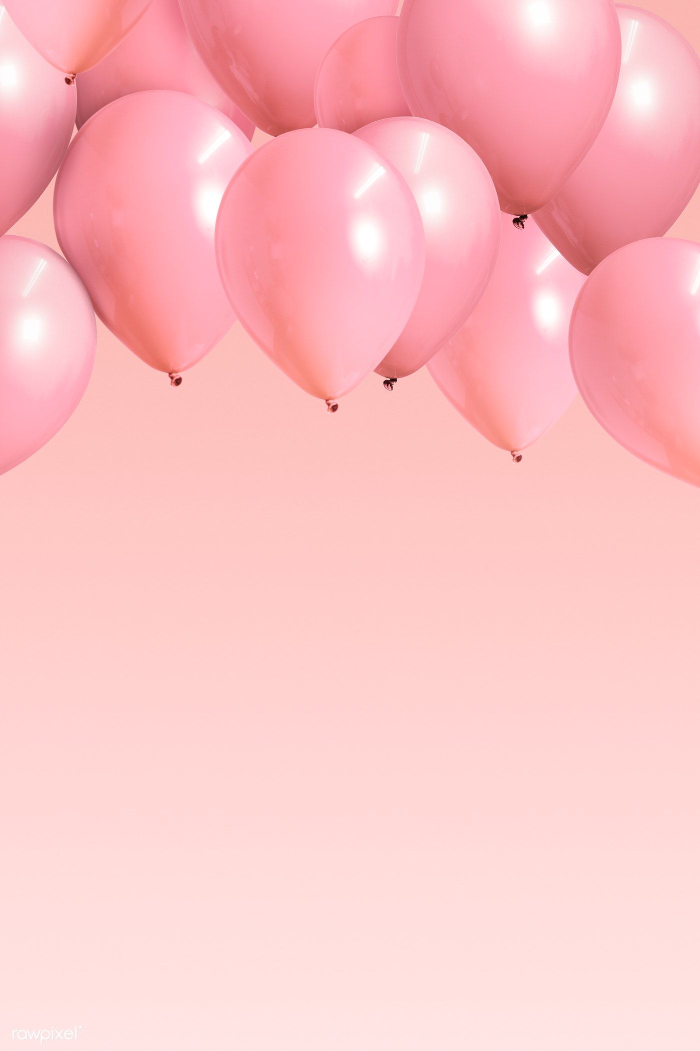 Pink Balloons Wallpapers