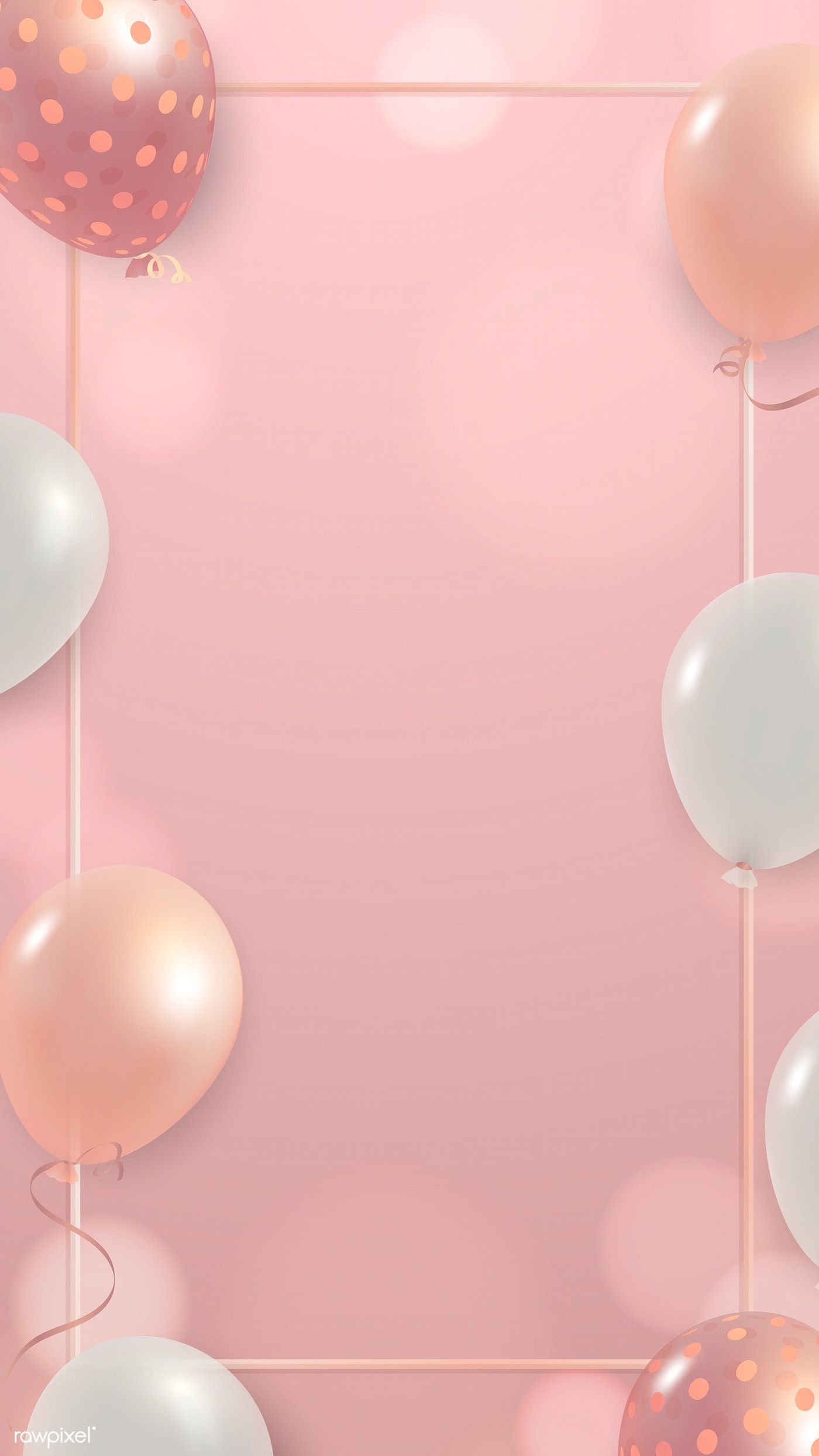 Pink Balloons Wallpapers