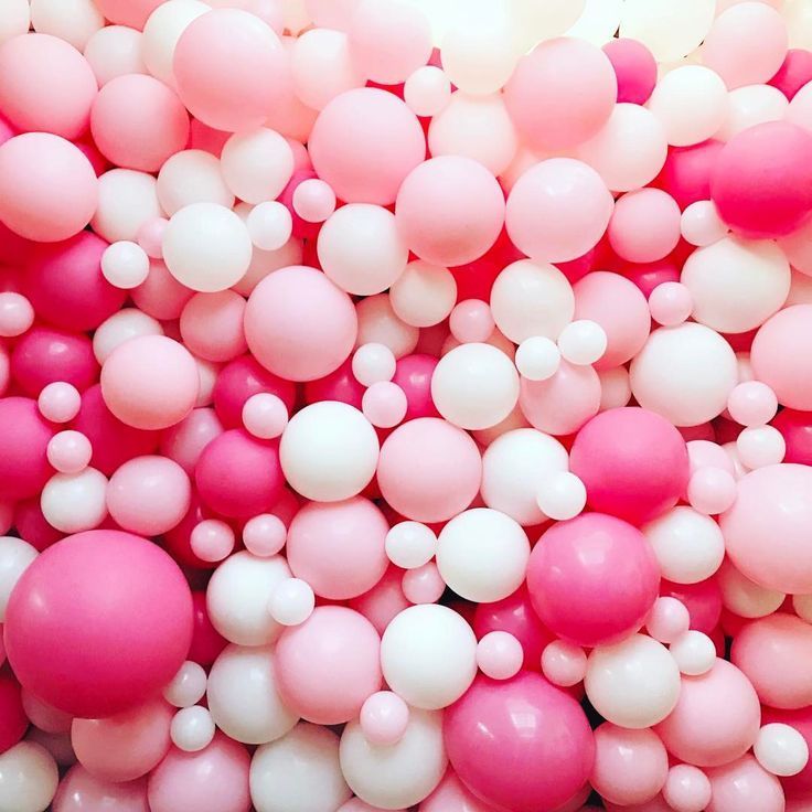 Pink Balloons Wallpapers