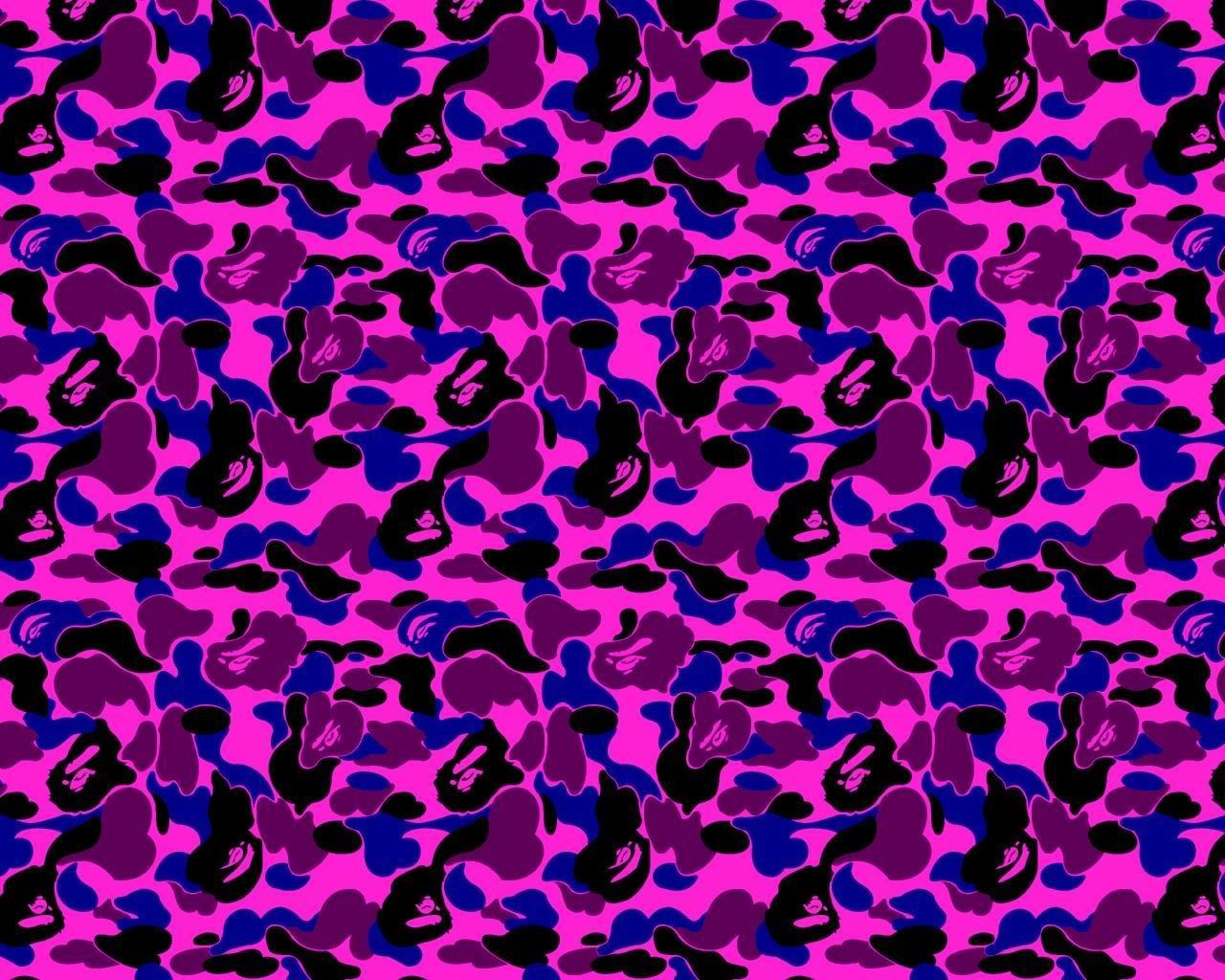 Pink Bape Hoodie Wallpapers