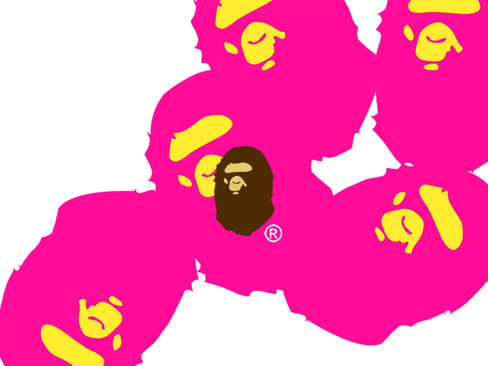 Pink Bape Hoodie Wallpapers