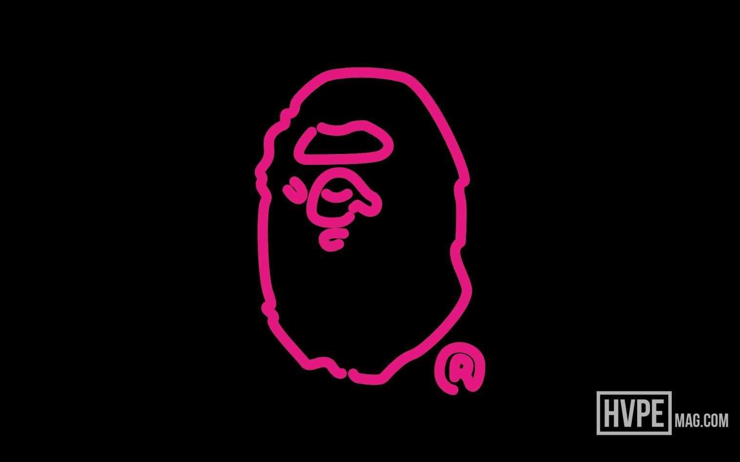 Pink Bape Laptop Wallpapers