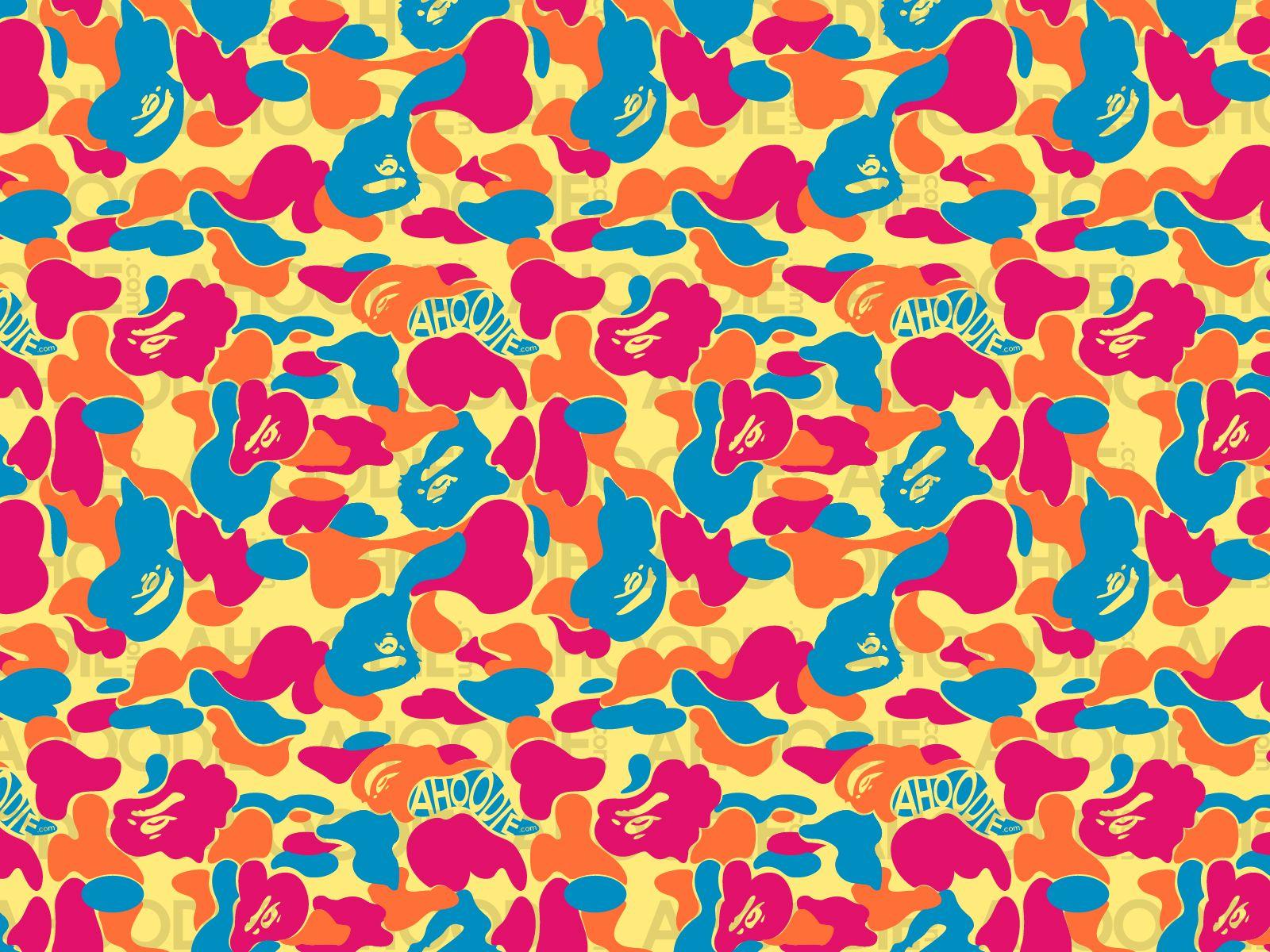 Pink Bape Laptop Wallpapers