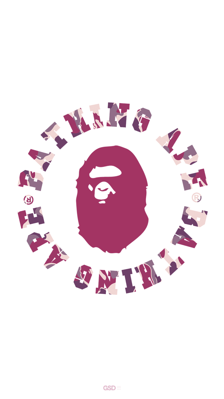 Pink Bape Laptop Wallpapers